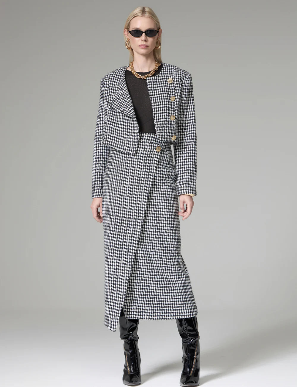 STRSS Pied de Poule Blazer