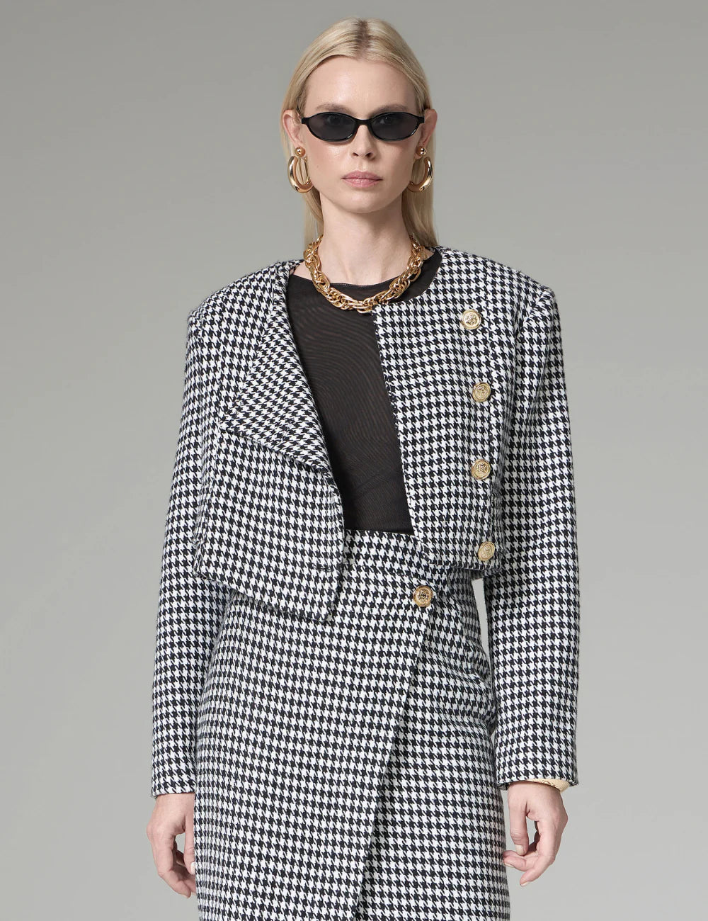 STRSS Pied de Poule Blazer