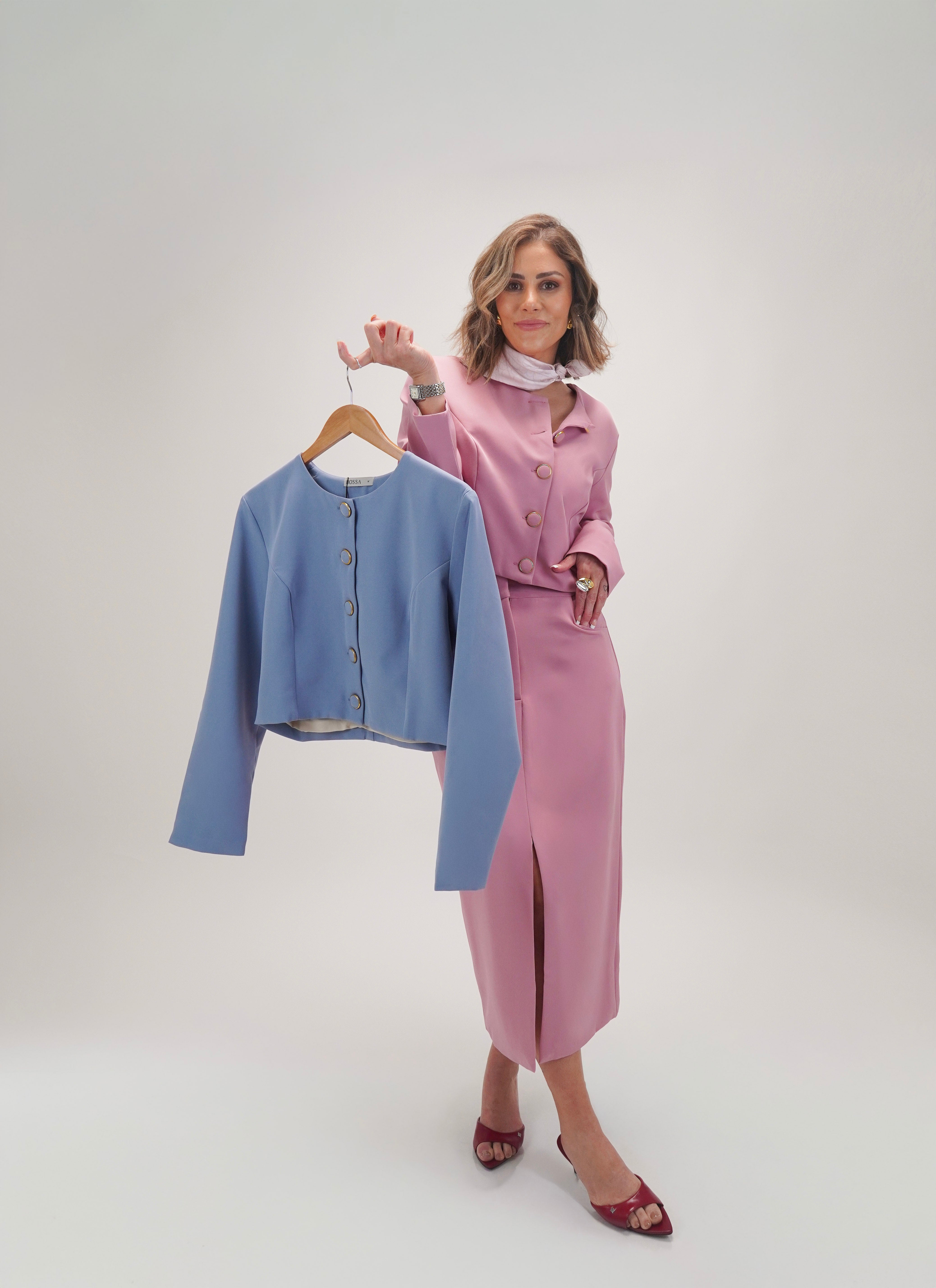 Bossa Pink Doll Blazer