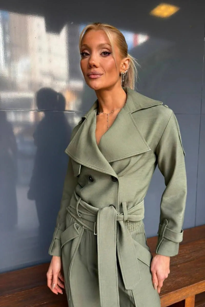 Urban Tailored Set — Olive