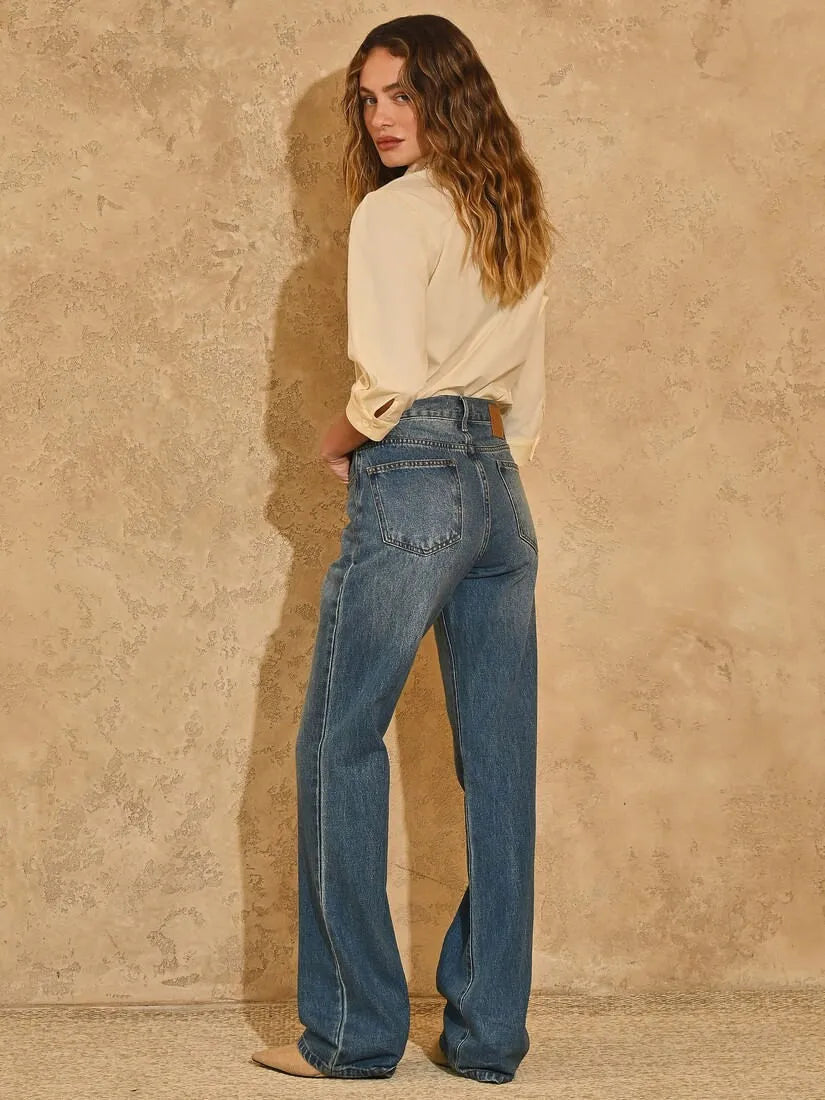 Slim Fit Denim Pants