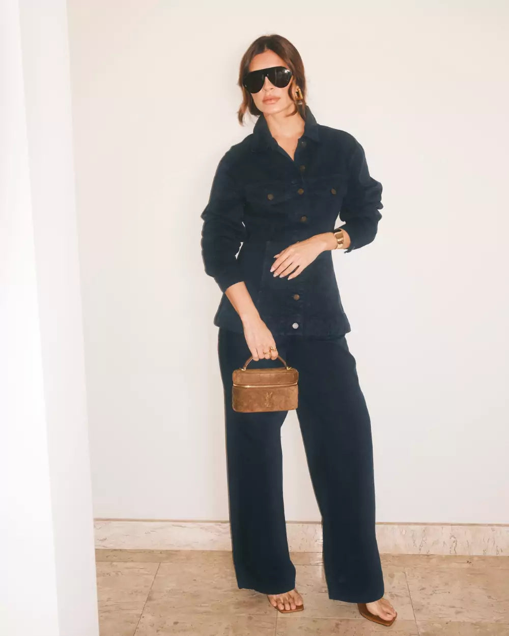 ACC Baggy Bastile Navy Denim Pants