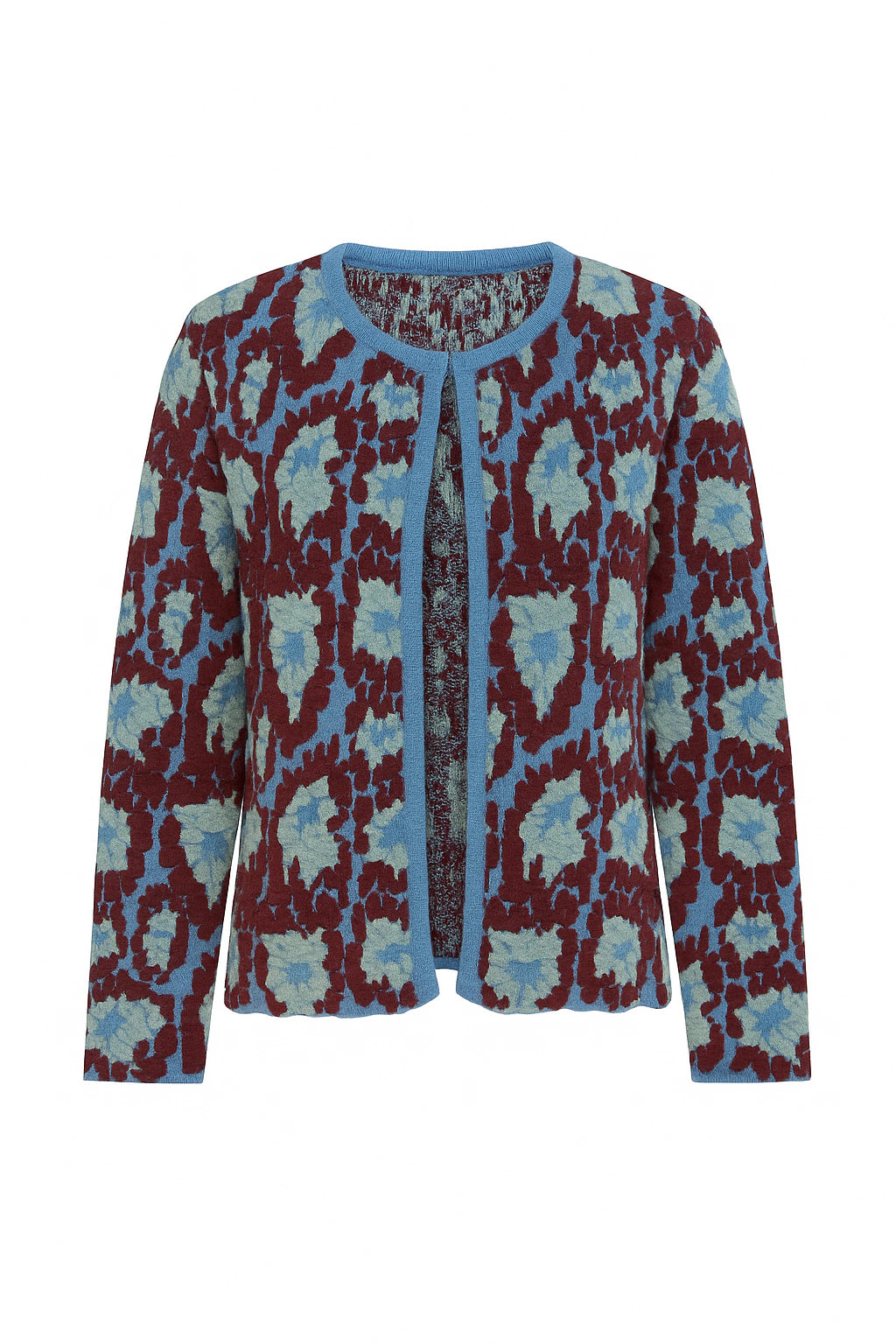 Floral Jacquard Cardigan