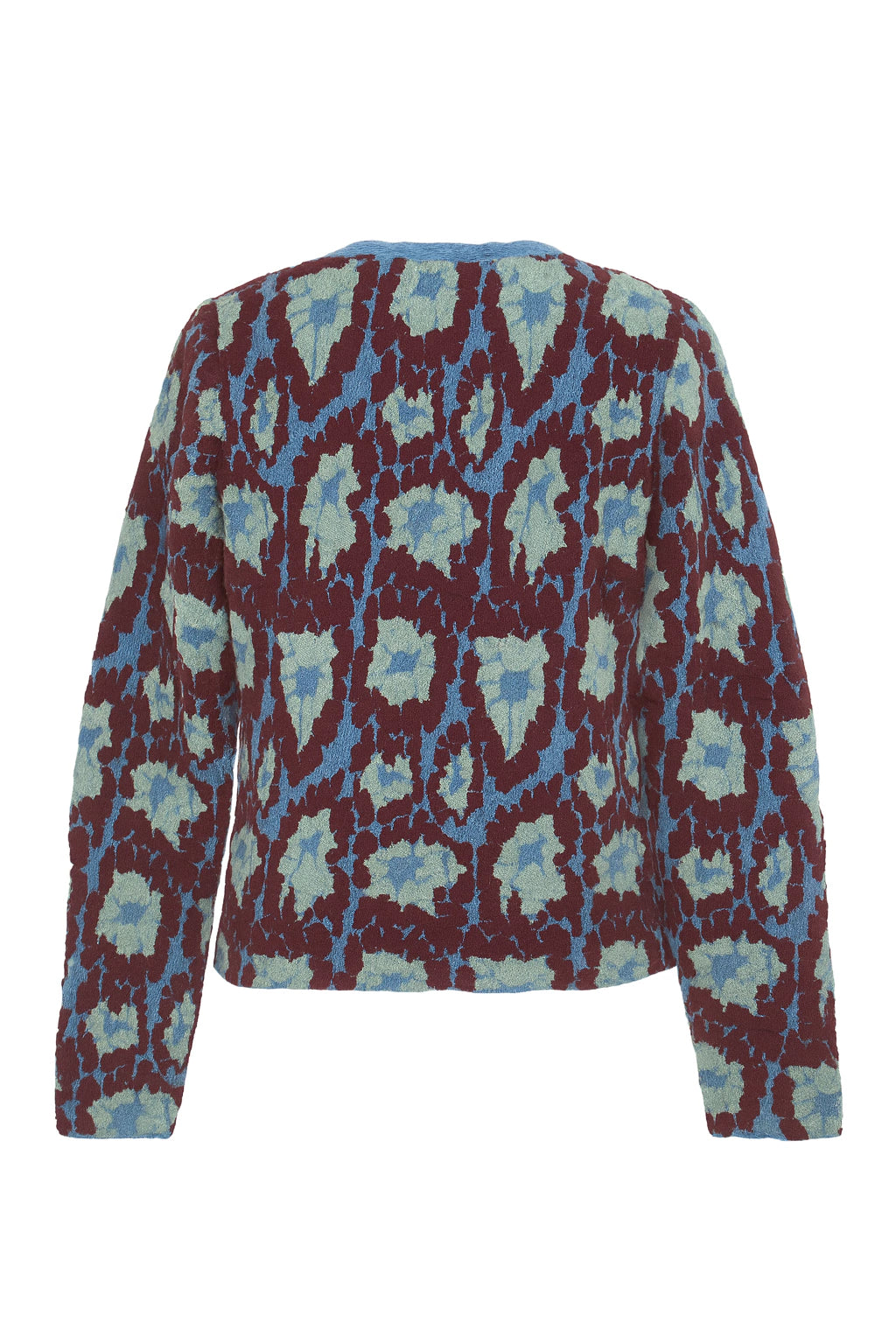 Floral Jacquard Cardigan