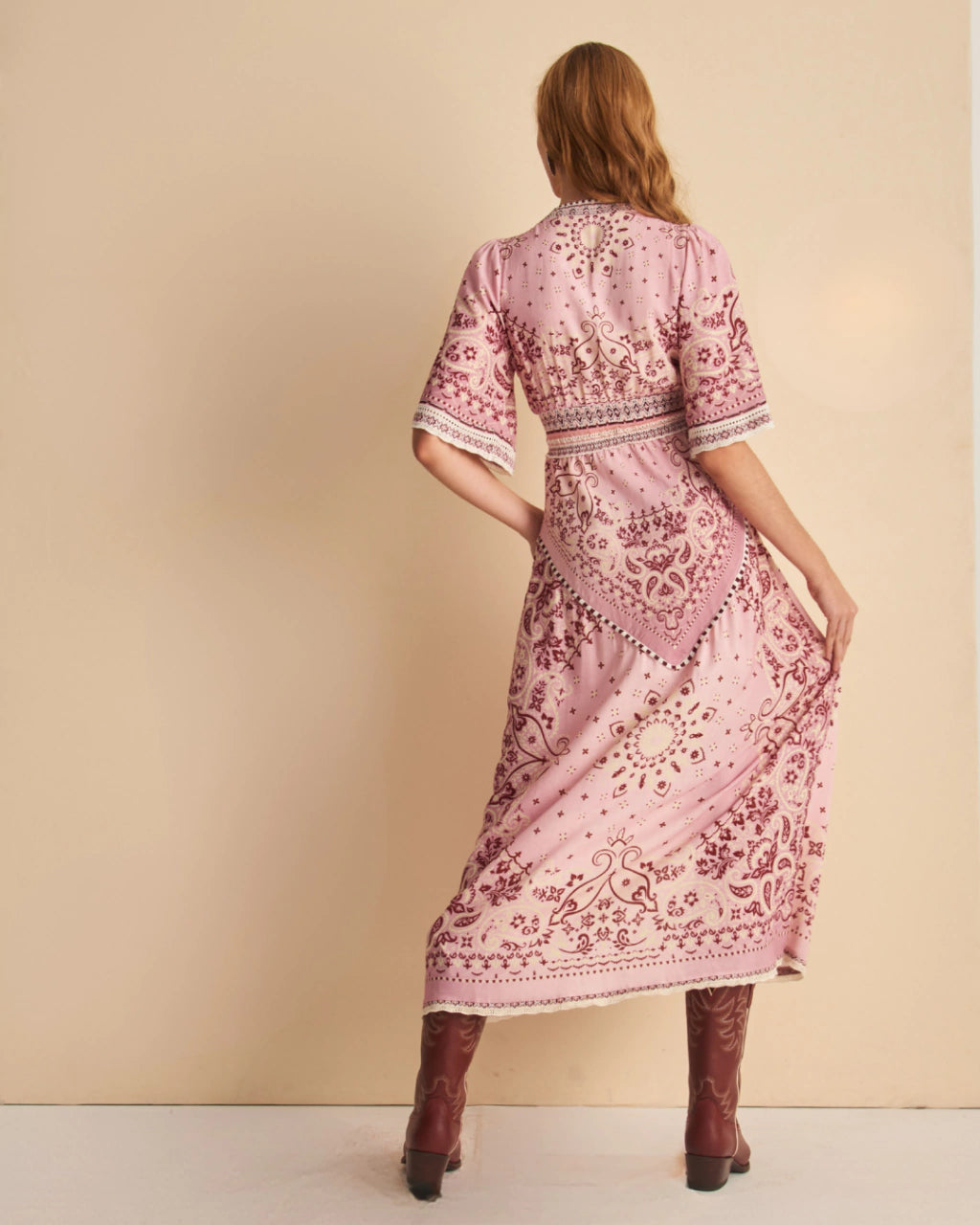 CCP Katia Midi Dress Pink