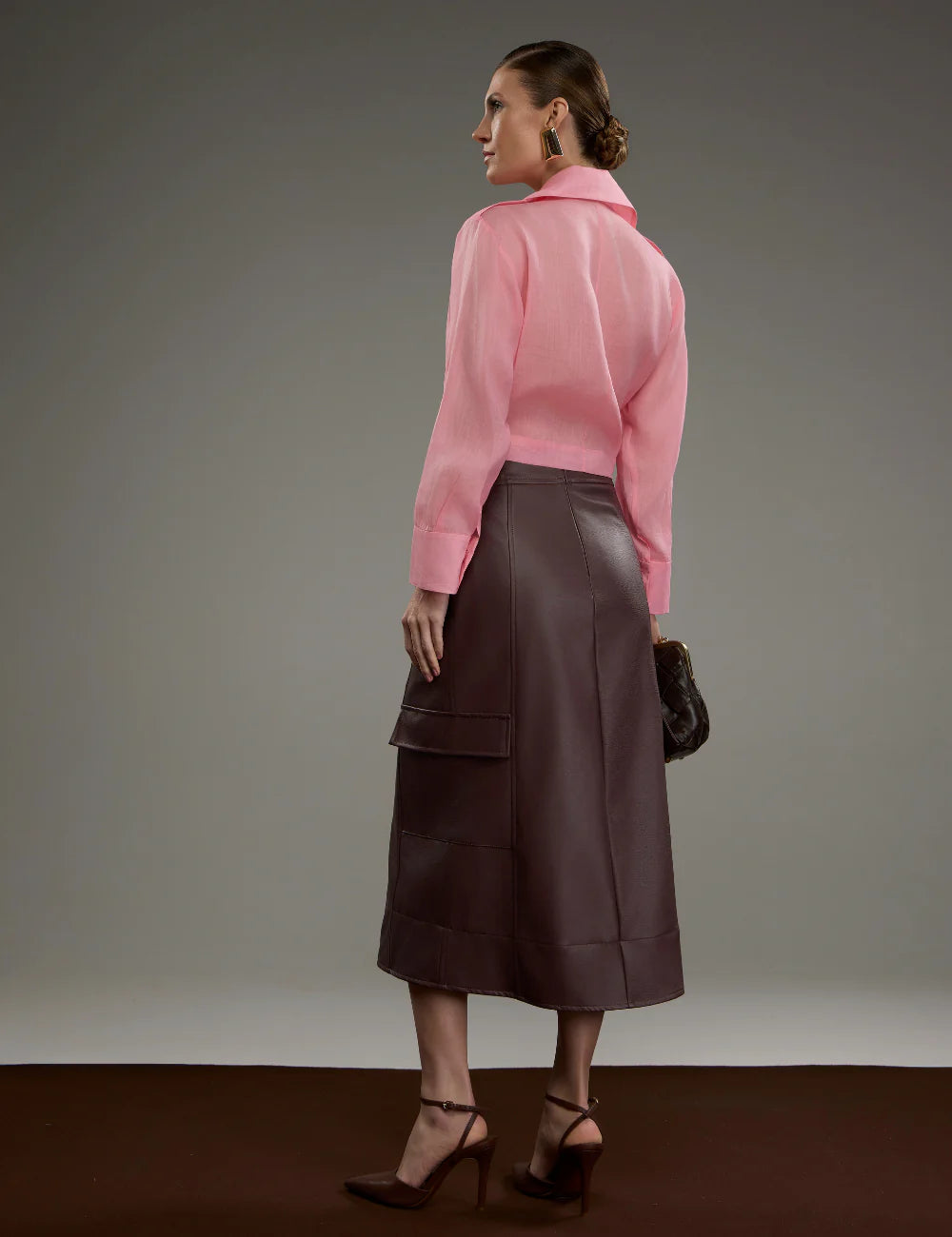 STRSS Linen Pink Shirt