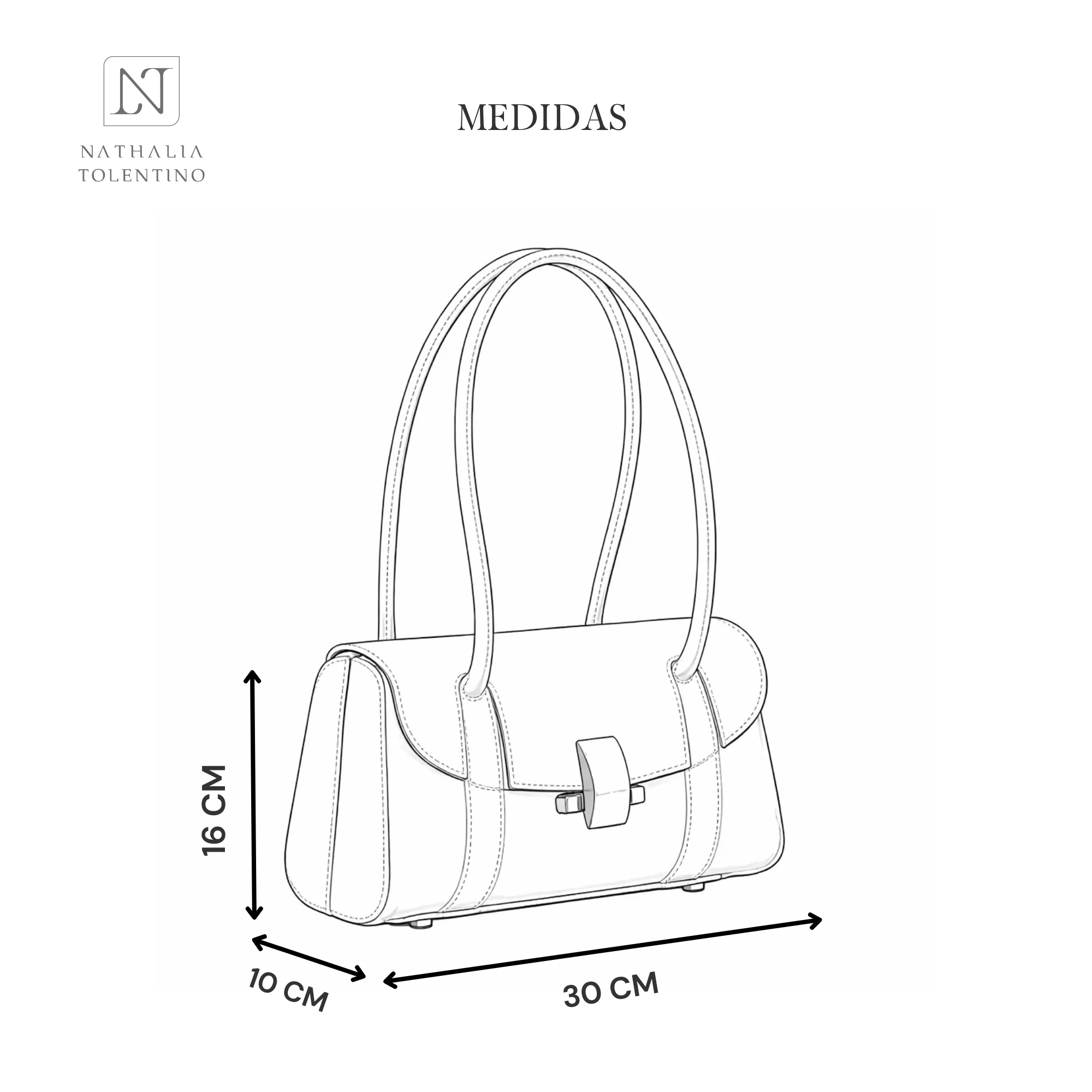 Celine Off White Handcrafted in Brazil Leather Baguette Bag