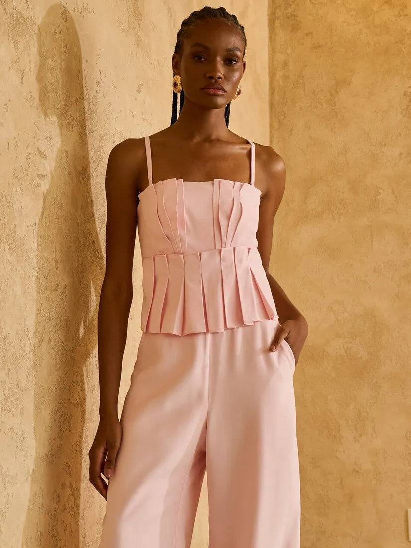 Baby Pink Jumpsuit