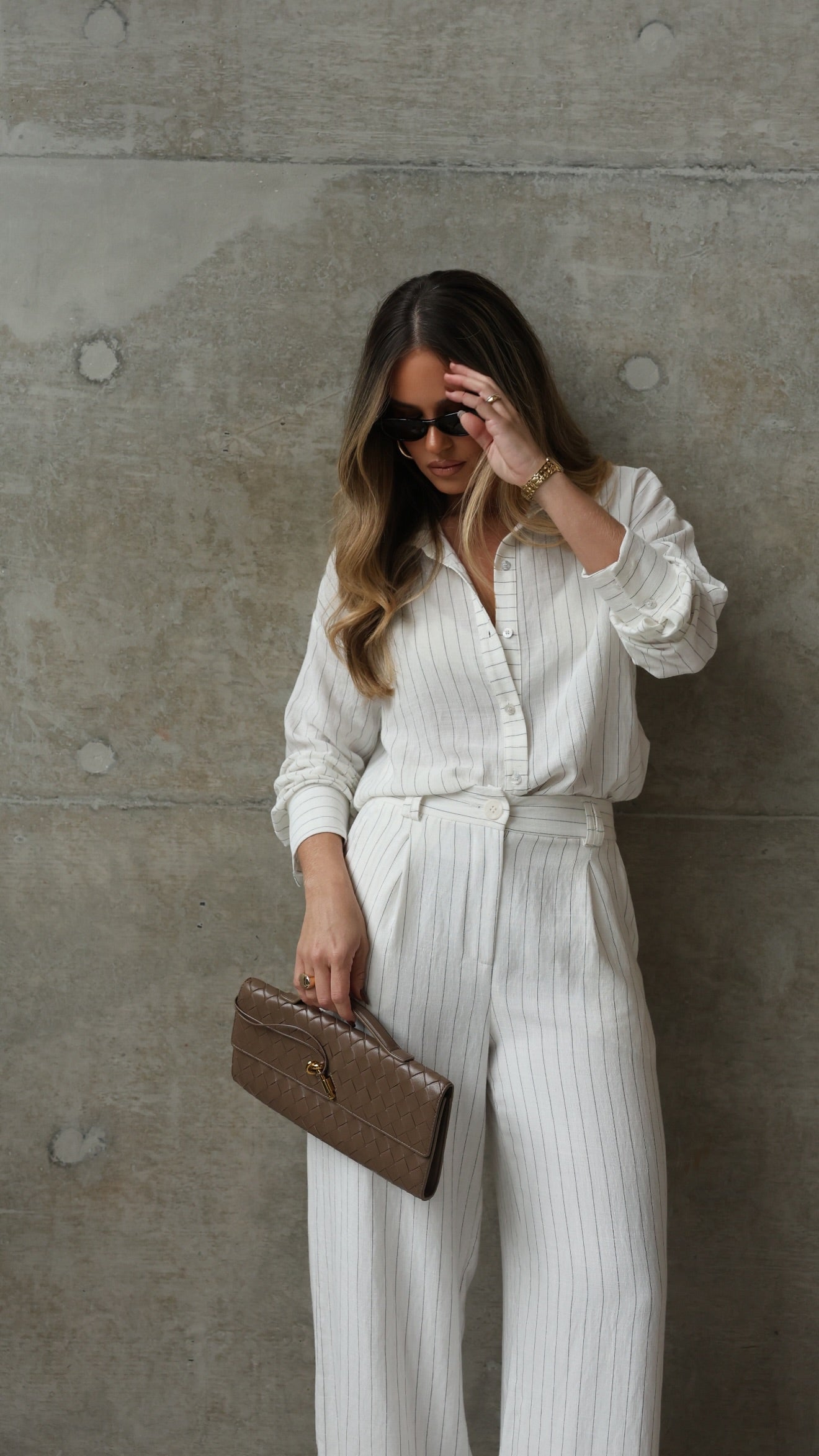 Taylor Off White Viscolinen Set