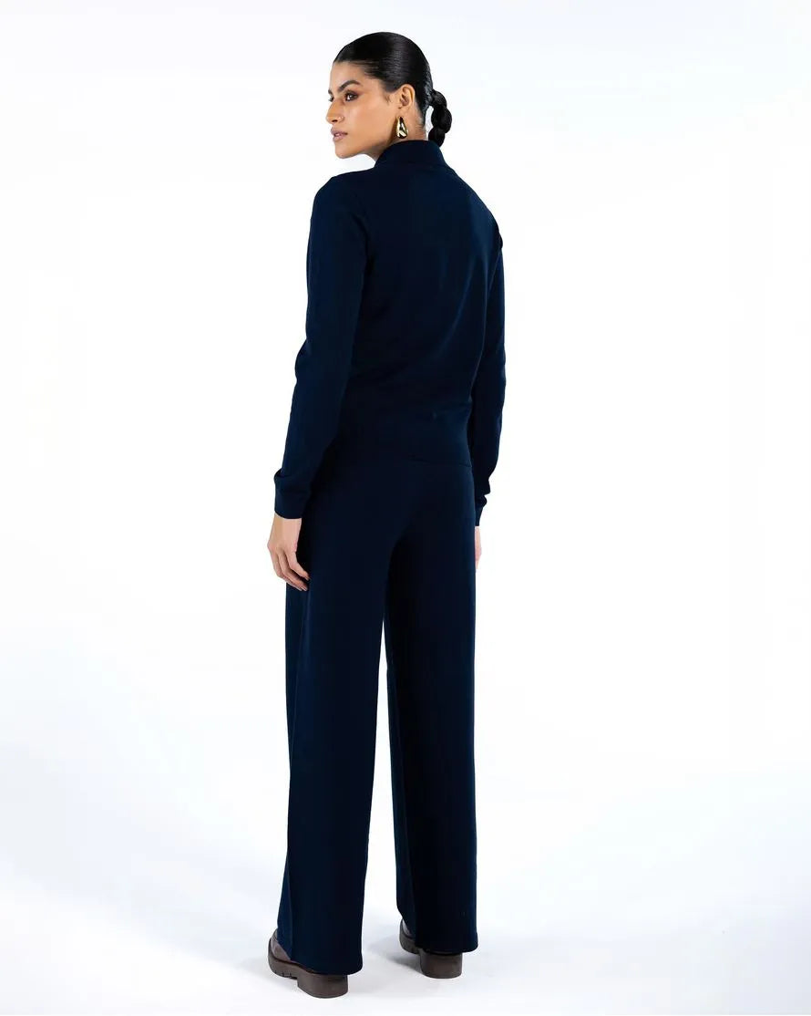 ANF Knit Navy Blue Set