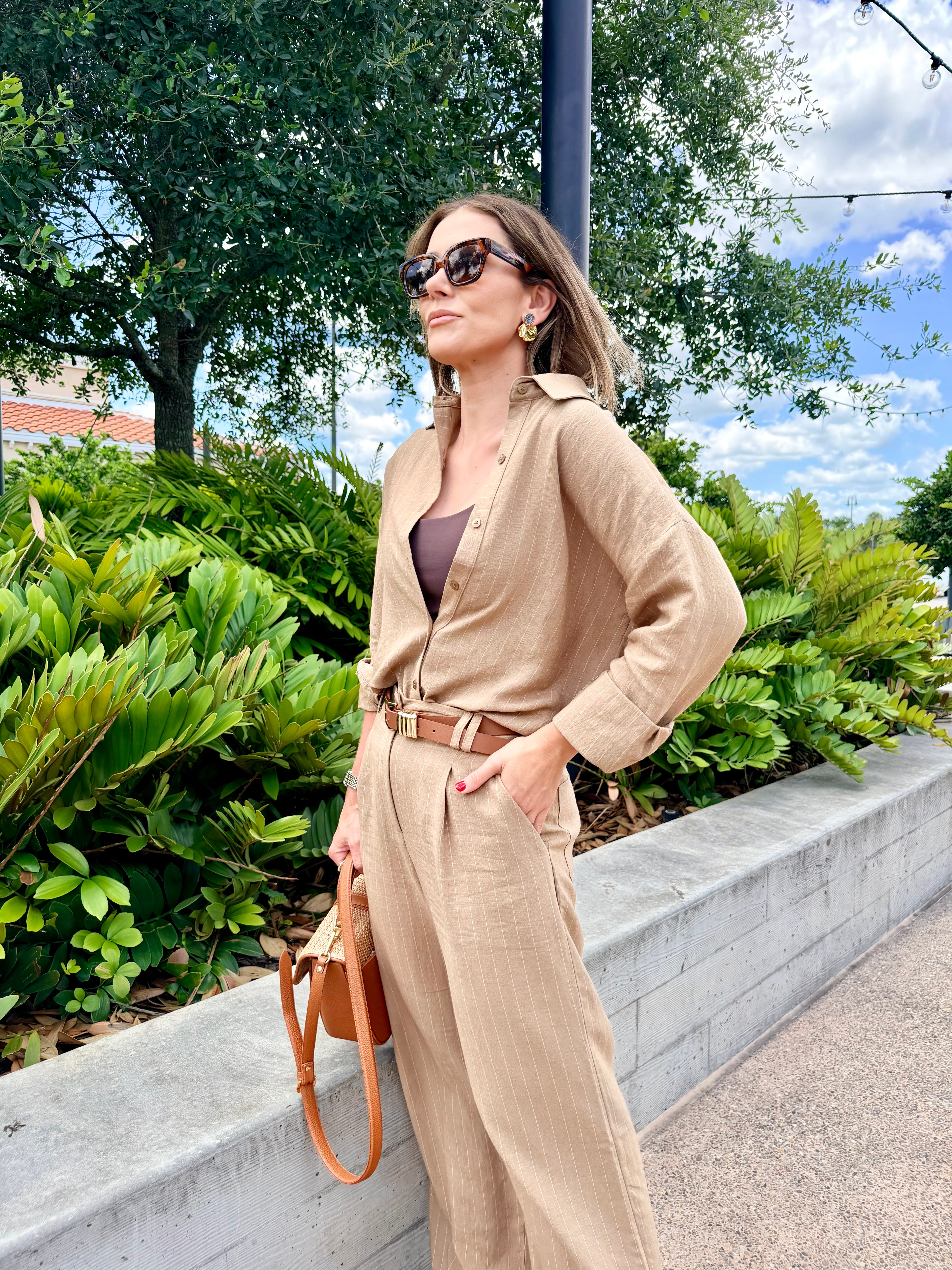 Taylor Mocha Mousse Viscolinen Set