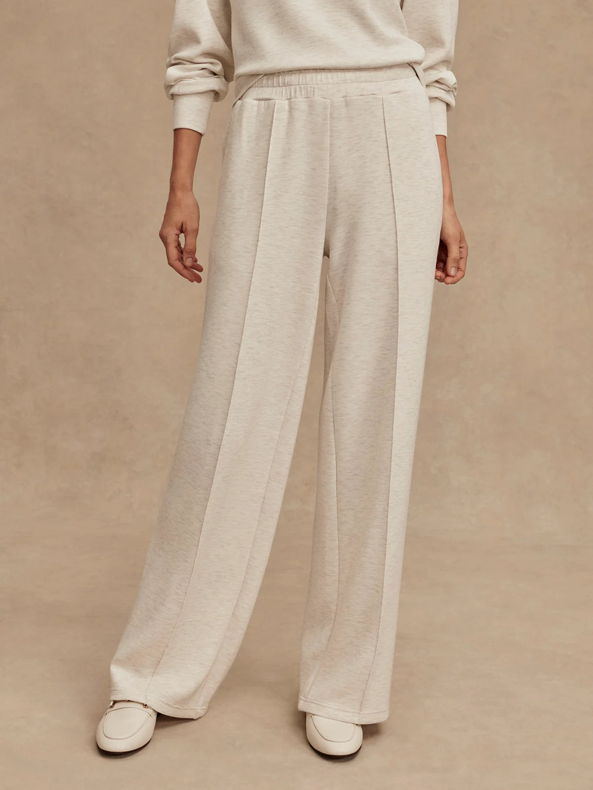 The Extra Wide Leg Pants Ivory