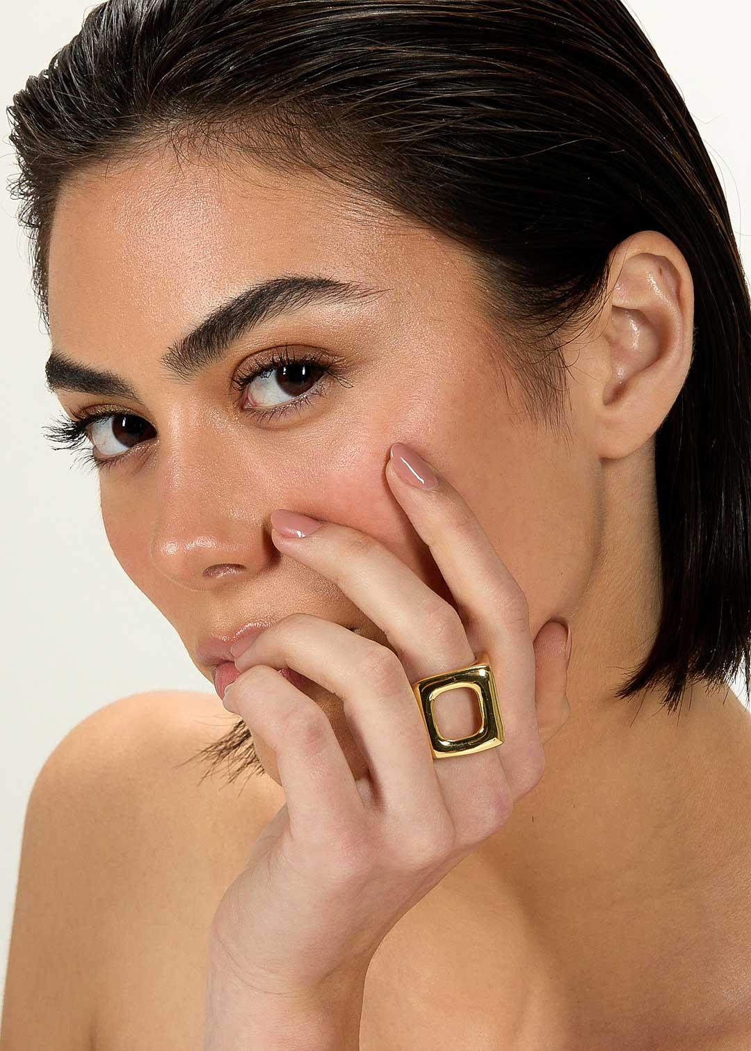 BHP Medium Cube Revolution Ring