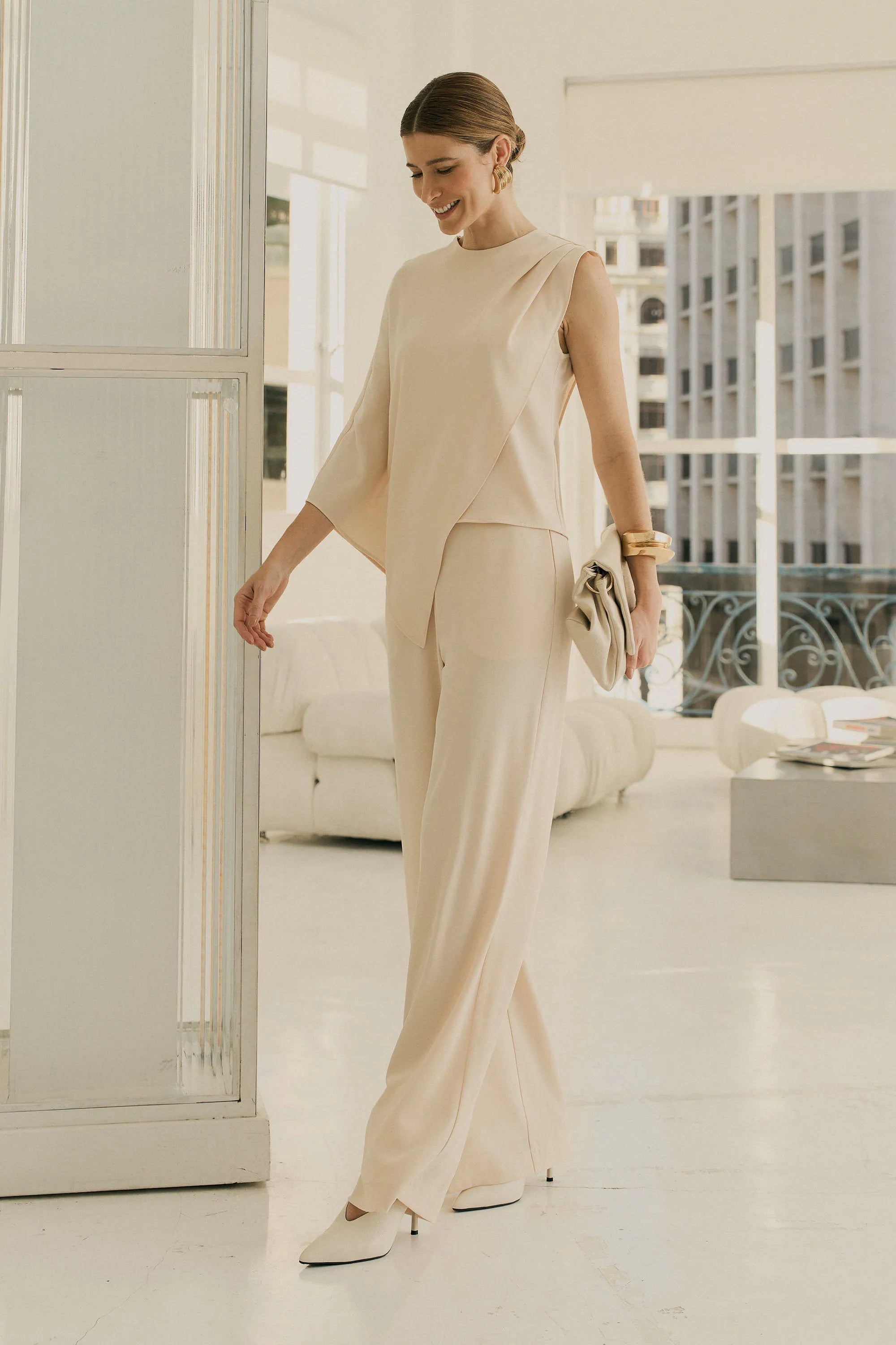Tailored Asymmetric Light Set Pearl