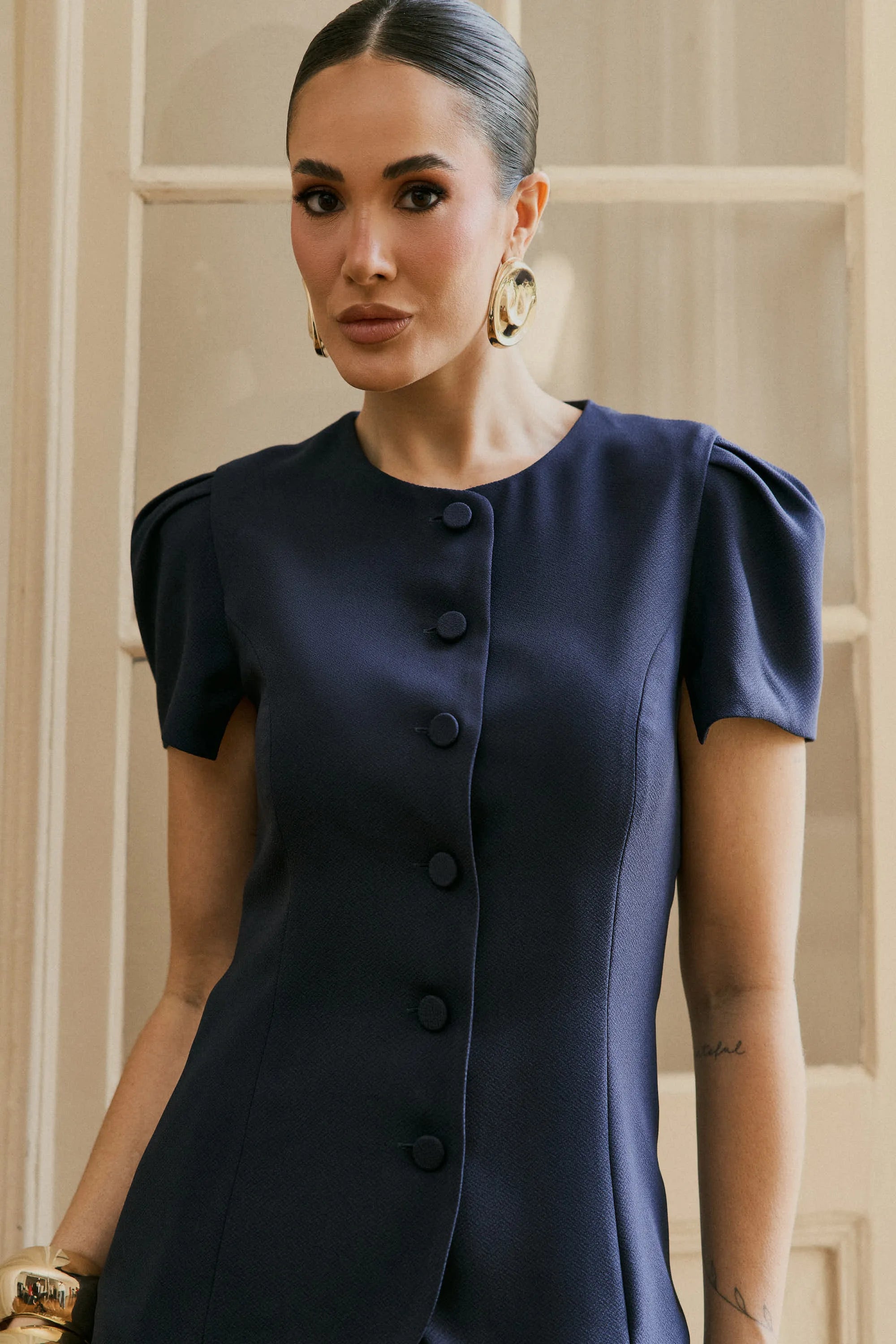 Tailored Classic Navy Easy Chic Set