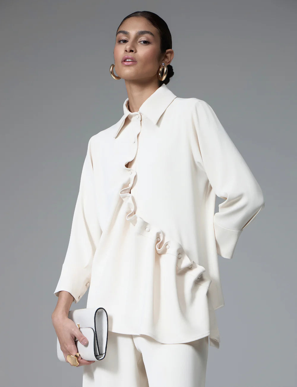 Structured and sophisticated tailoring Off White Chic Set