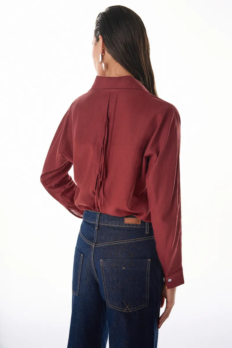 Barrel Navy Blue Denim Pants