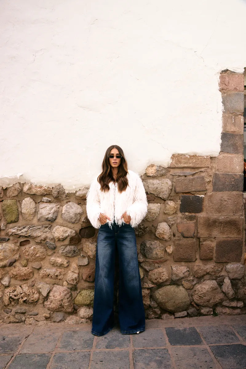 Two Tons Essential Wide Leg Denim Pants