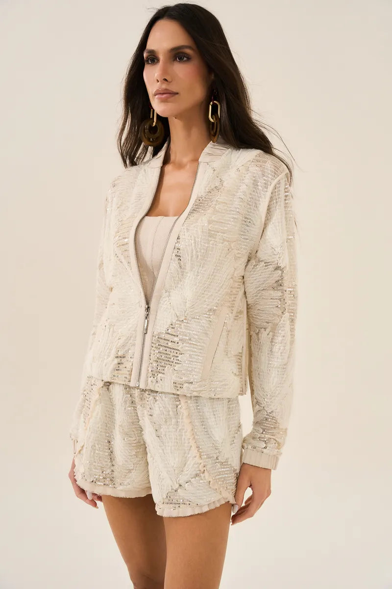 Embroidery Jacket - Natural