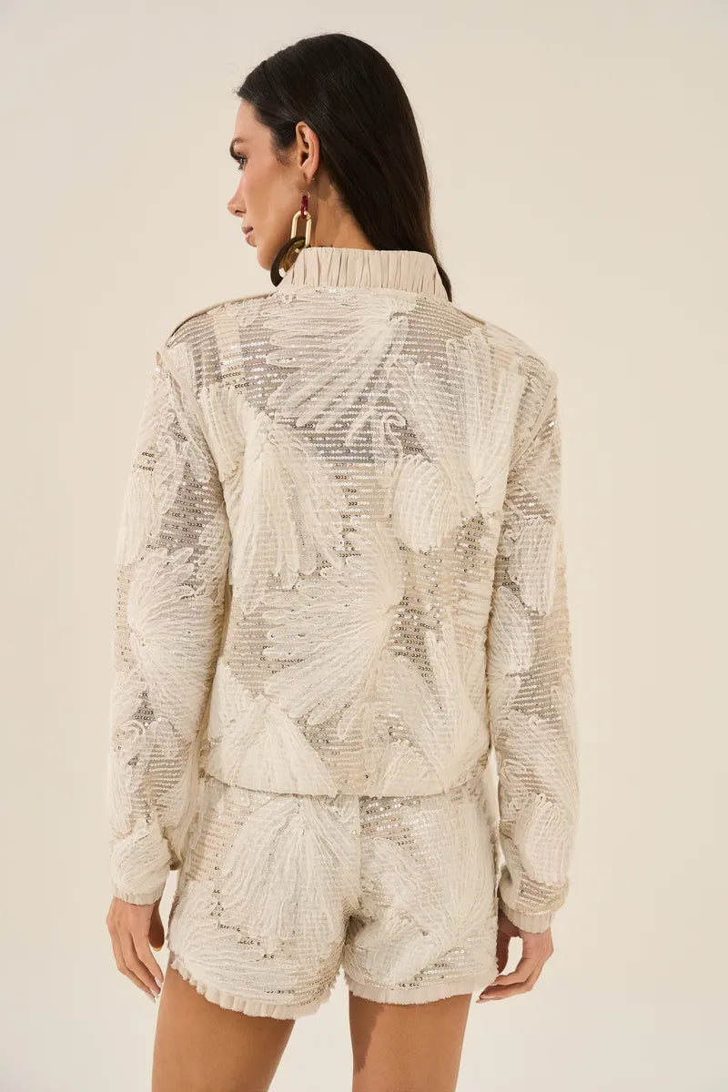 Embroidery Jacket - Natural