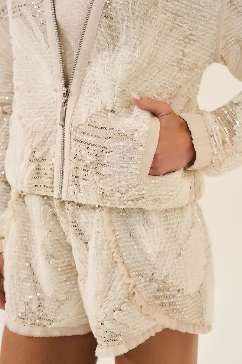 Embroidery Jacket - Natural
