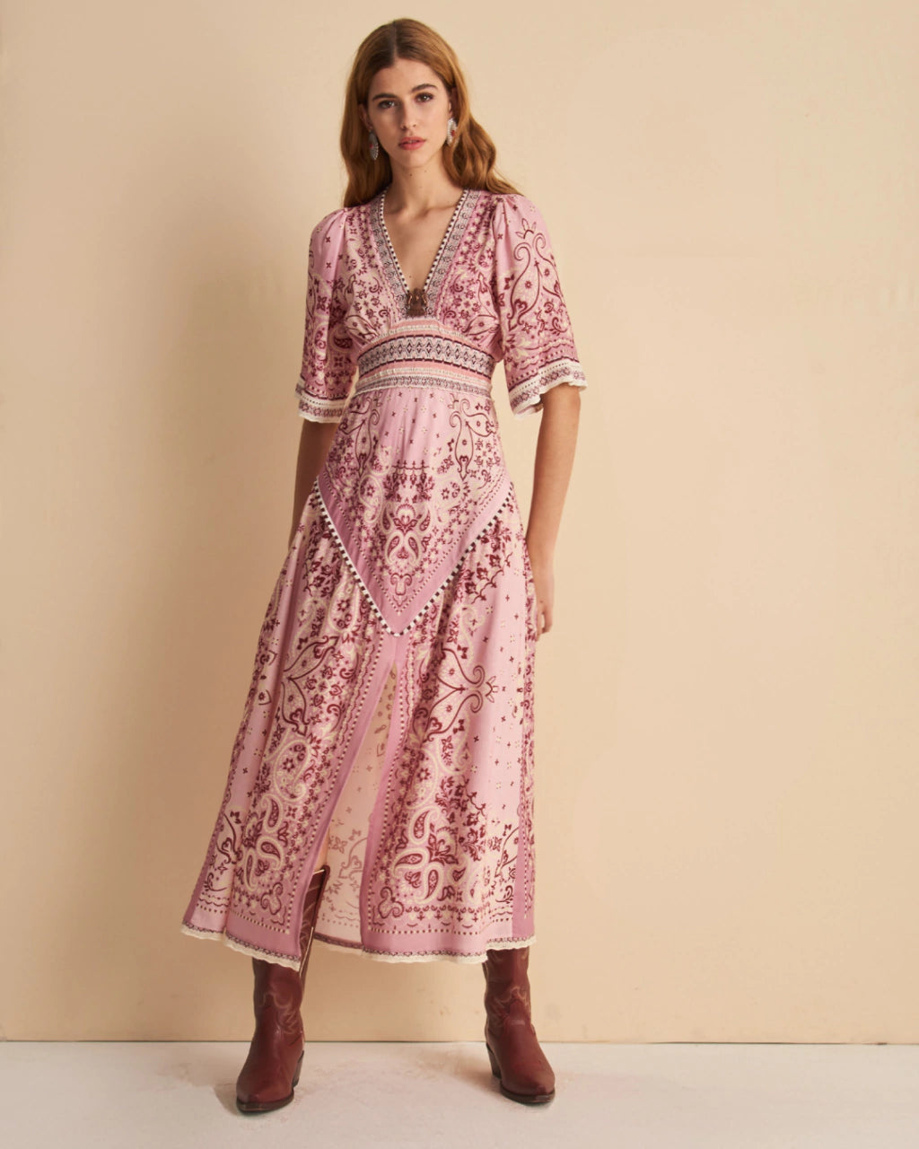 CCP Katia Midi Dress Pink