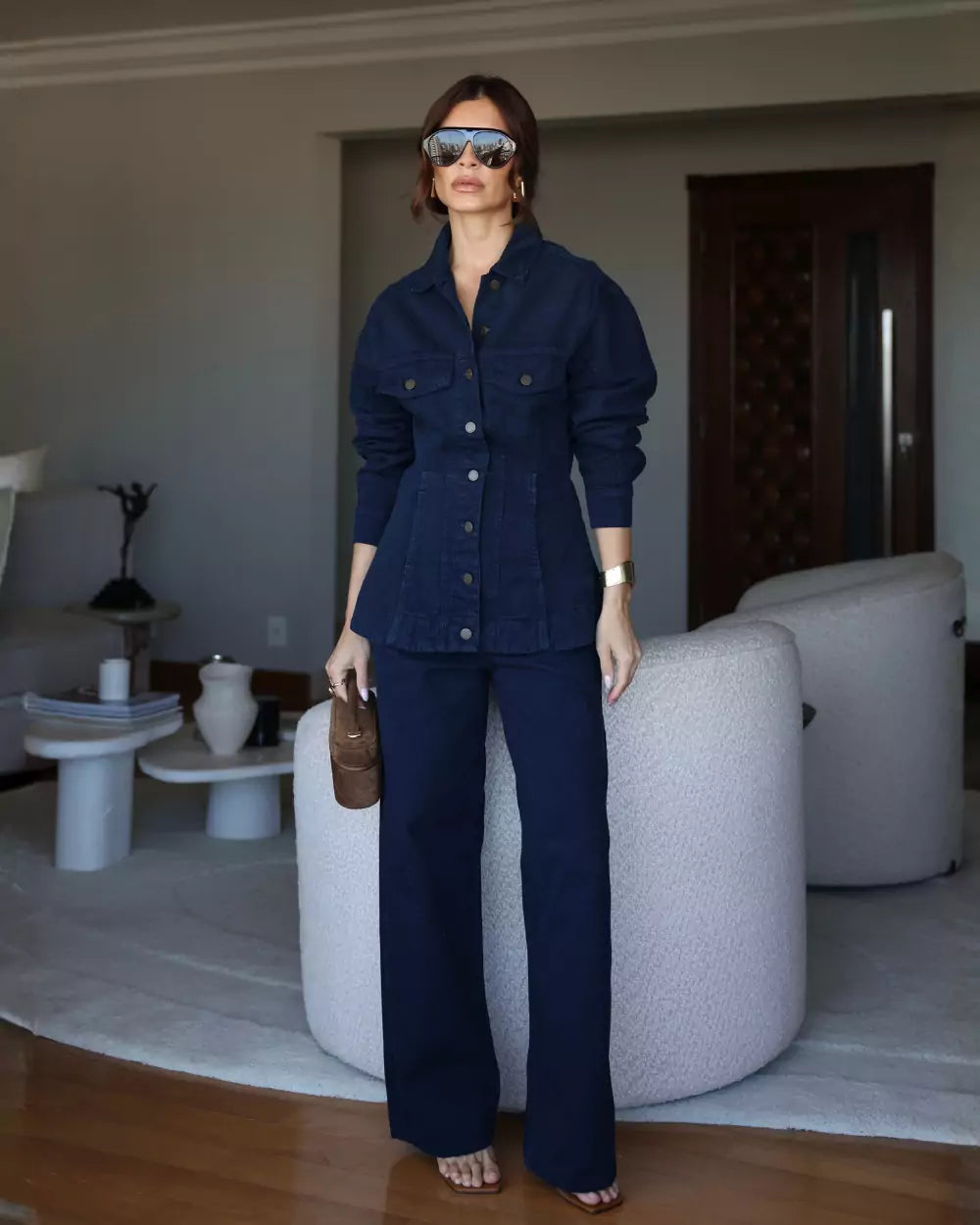 ACC Baggy Bastile Navy Denim Pants