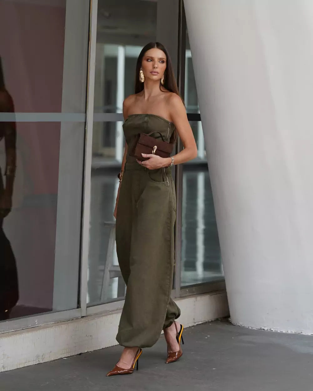 ACC Aladdin Denin Jumpsuit Cloud