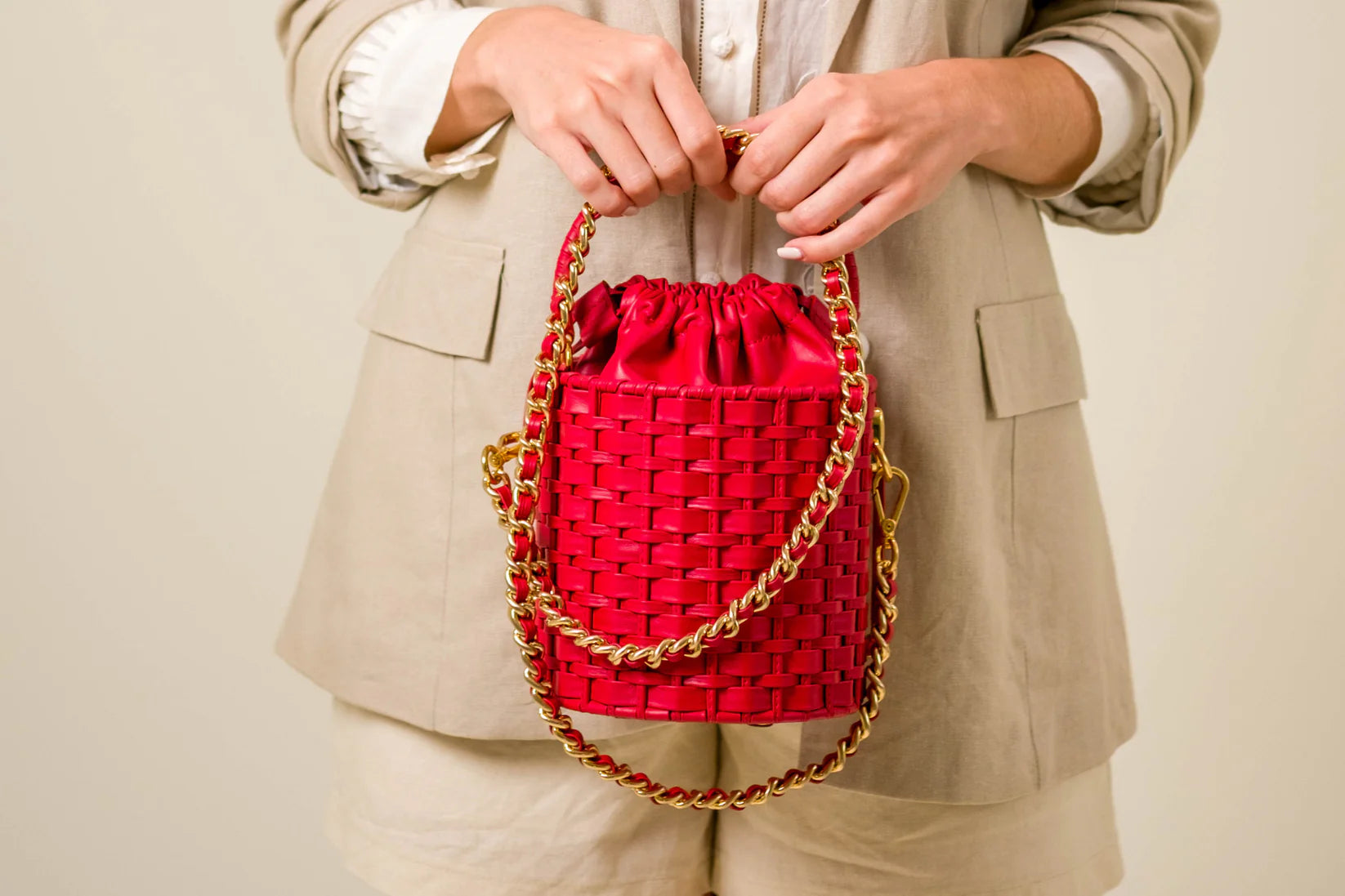 Lucila Baskery Handcrafted Genuine Leather Bag