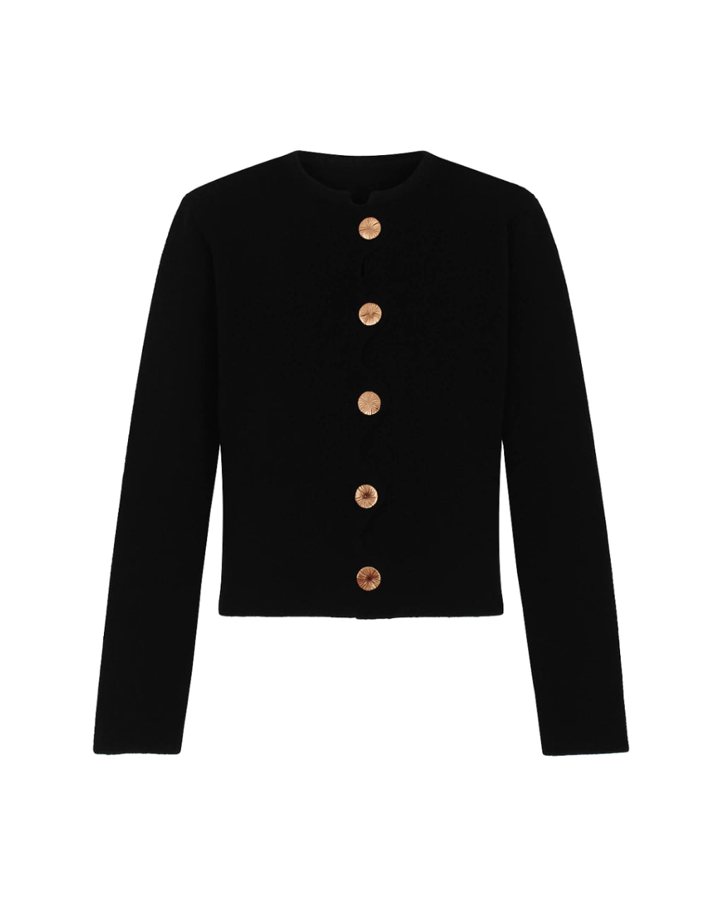 Structured Knit Laura Cardigan slightly Cropped Lenght