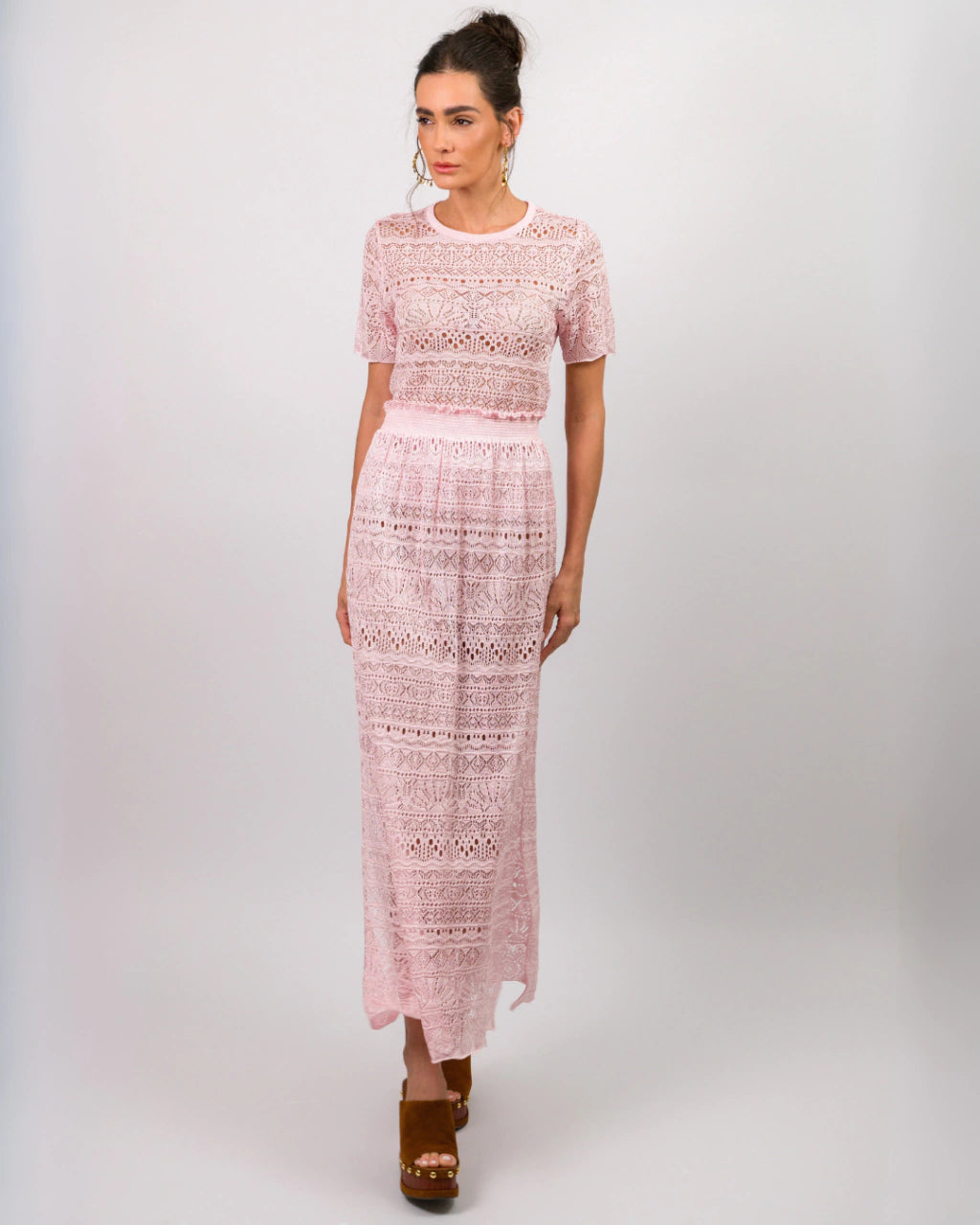 Stella Knitwear Pink T-Shirt