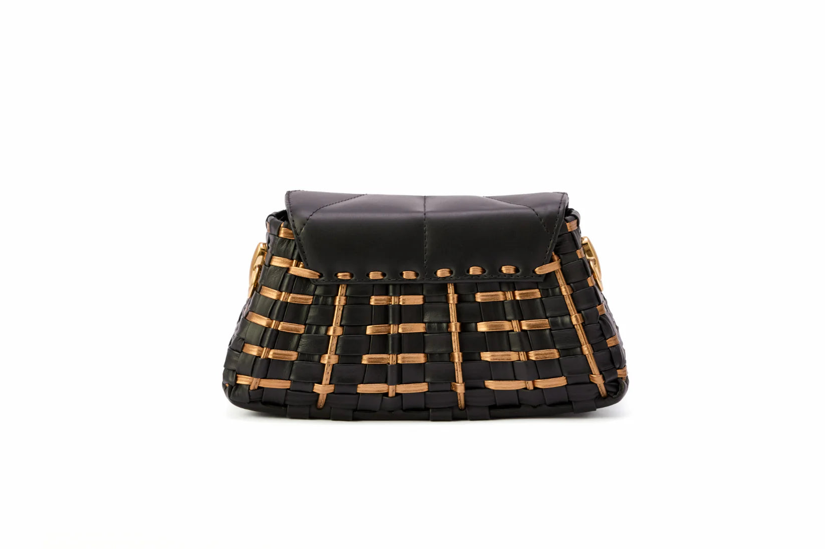 Anna Elisa Vintage Bristol Leather Mini Bag Black