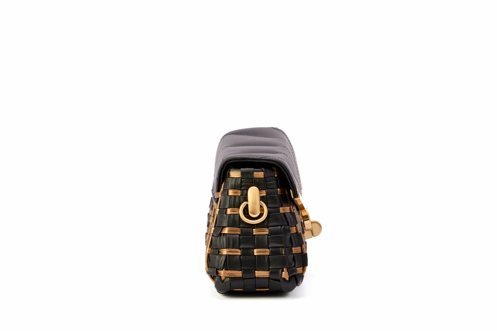 Anna Elisa Vintage Bristol Leather Mini Bag Black