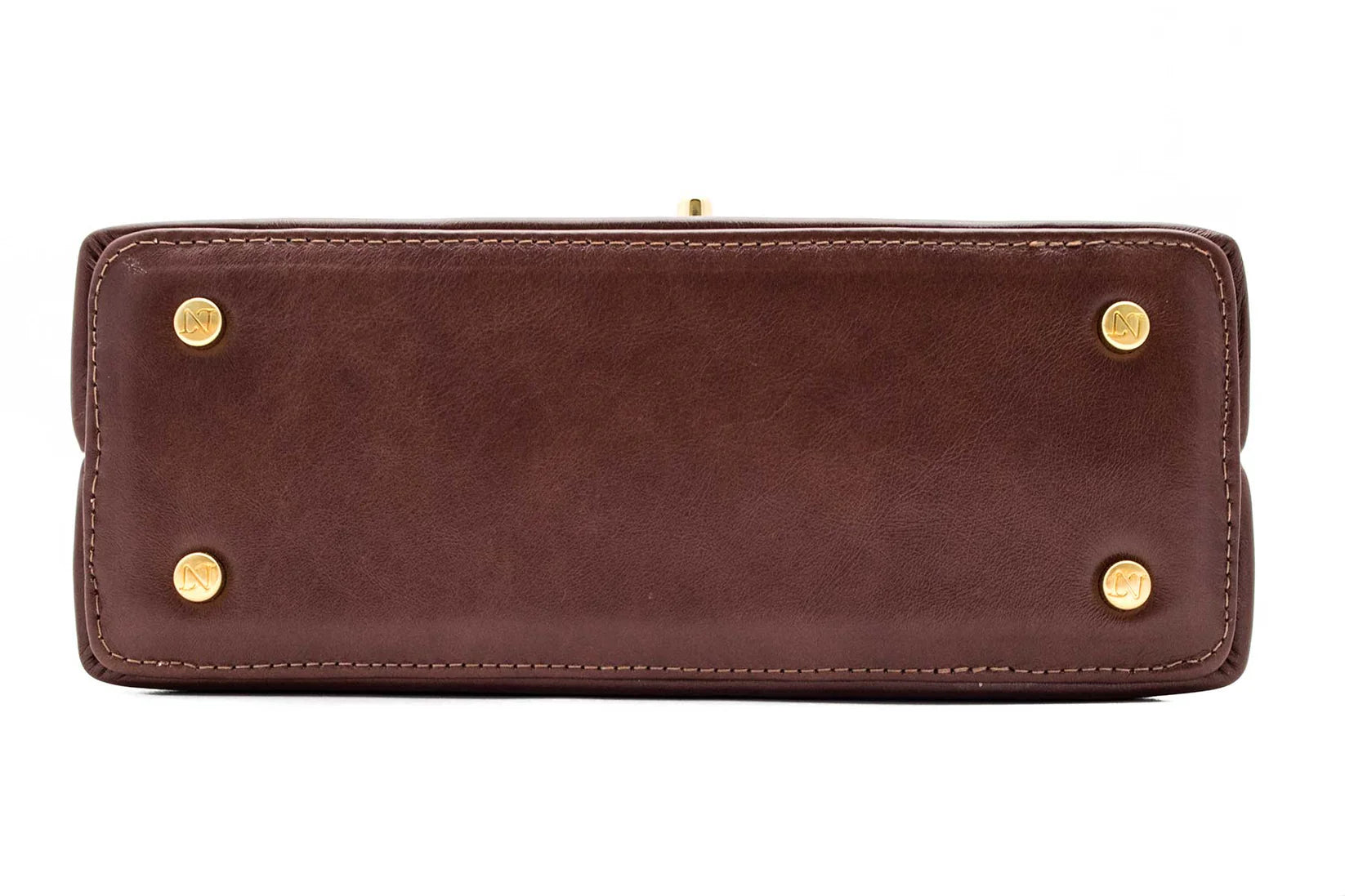 Luciana Genuine Leather Handbag Coffee