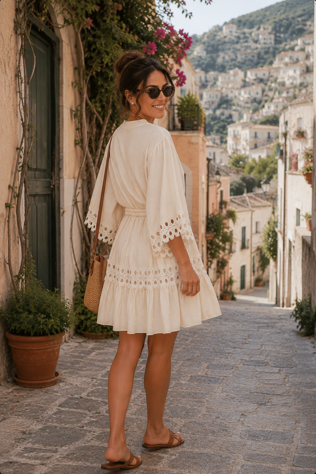 Raglan Butter Mini Dress