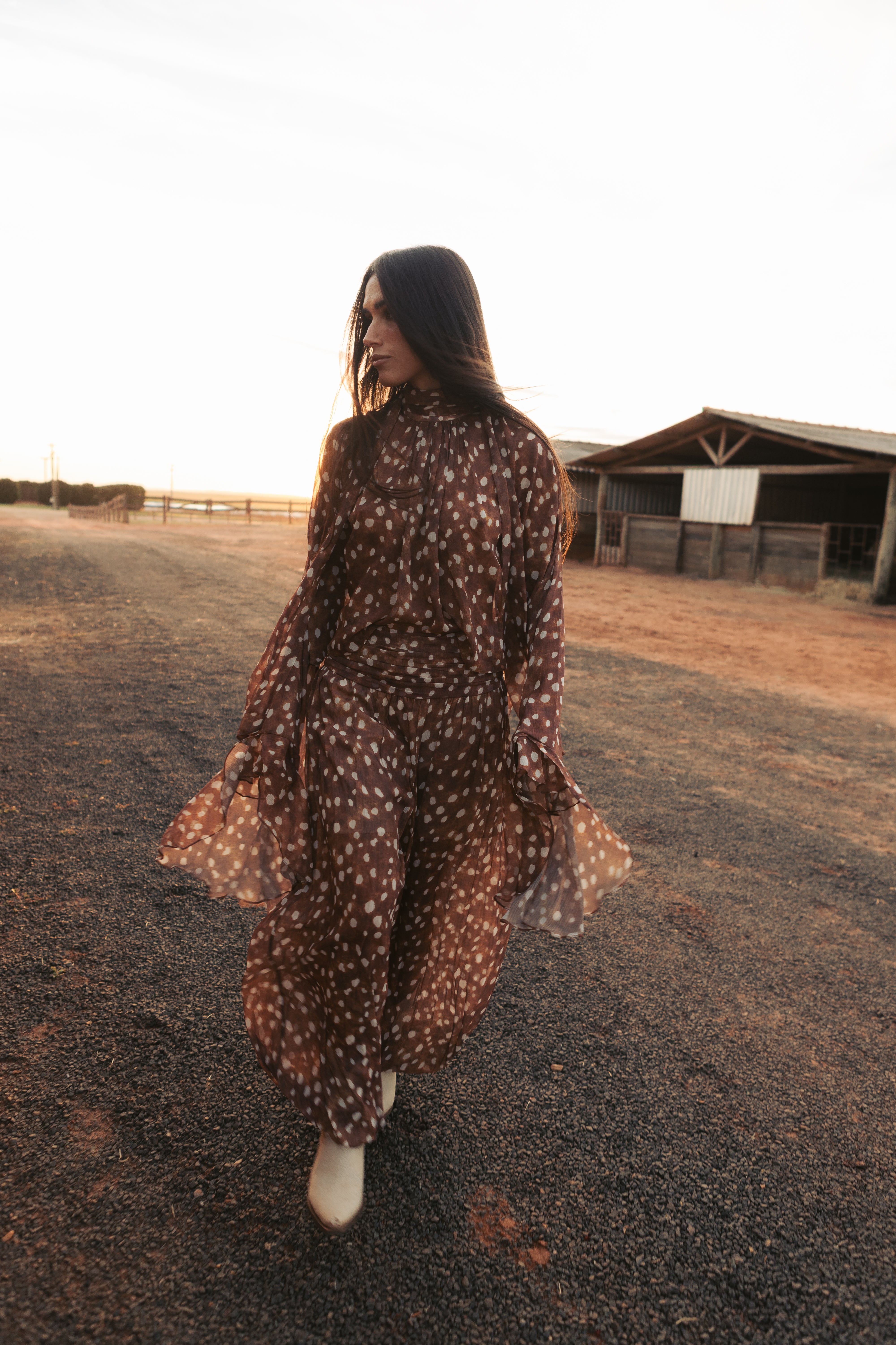 ANF Bambi Mullet Blouse