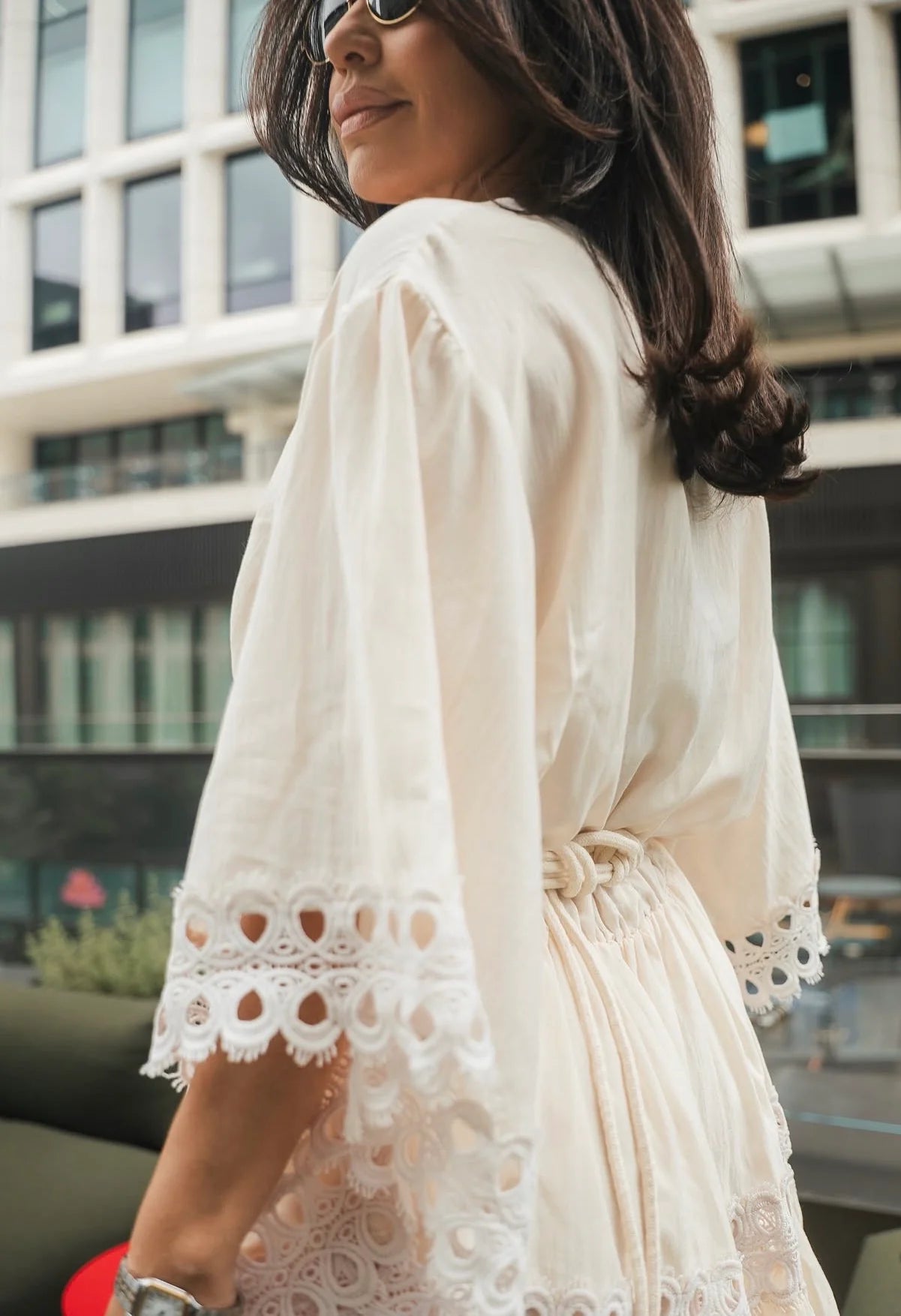 Raglan Butter Mini Dress