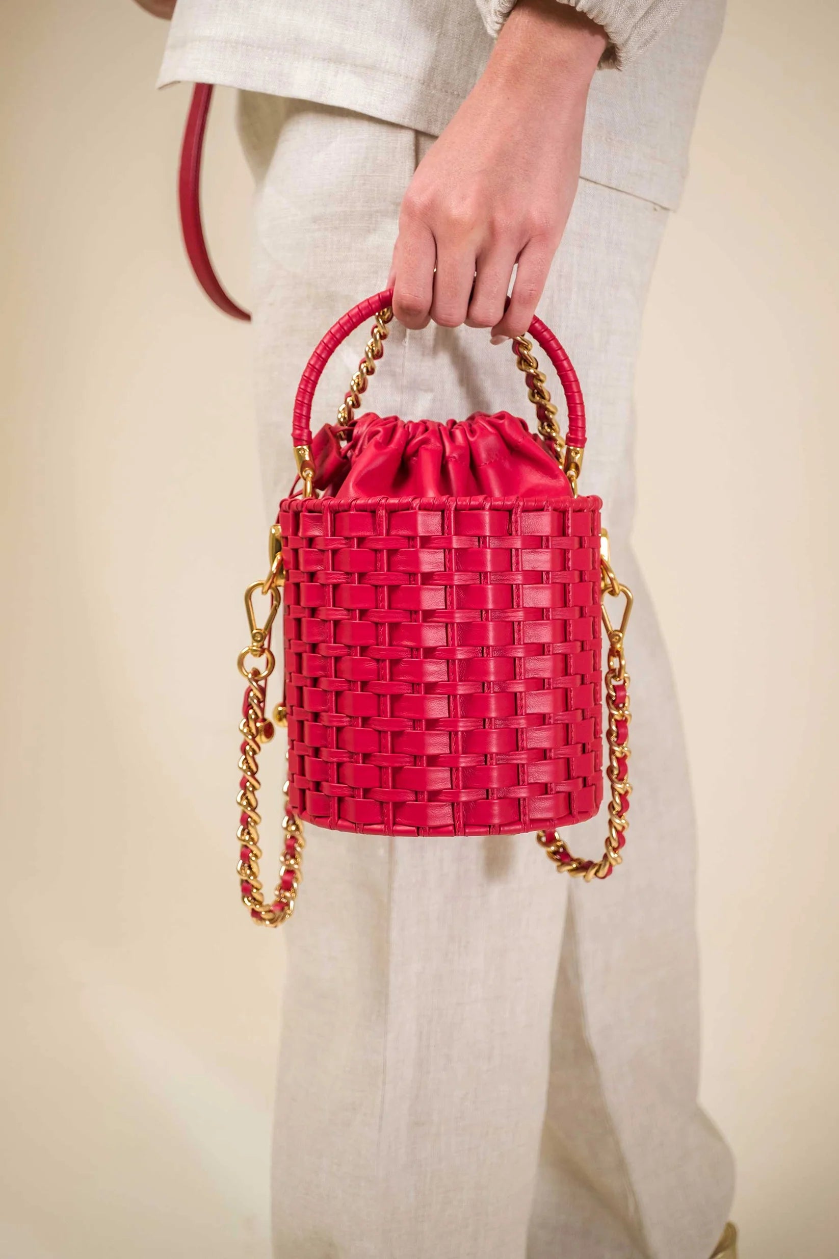 Lucila Baskery Handcrafted Genuine Leather Bag