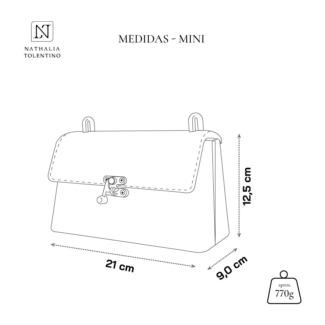 Luh Rajao Handcraft Leather Handbag Off White