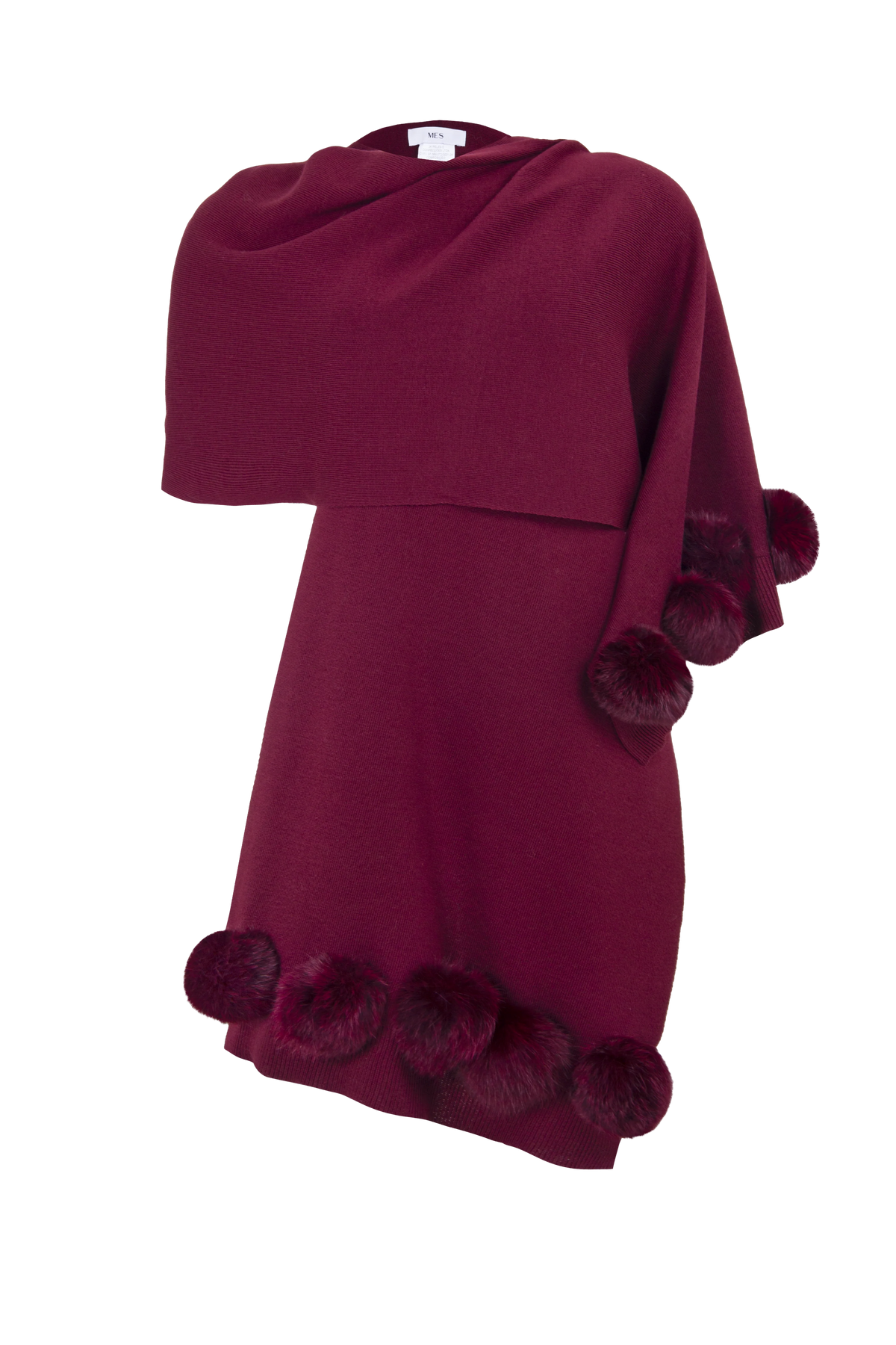 United Shawl Merlot