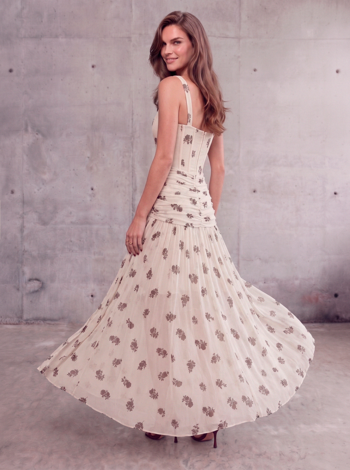 Polline Vanilla Long Dress