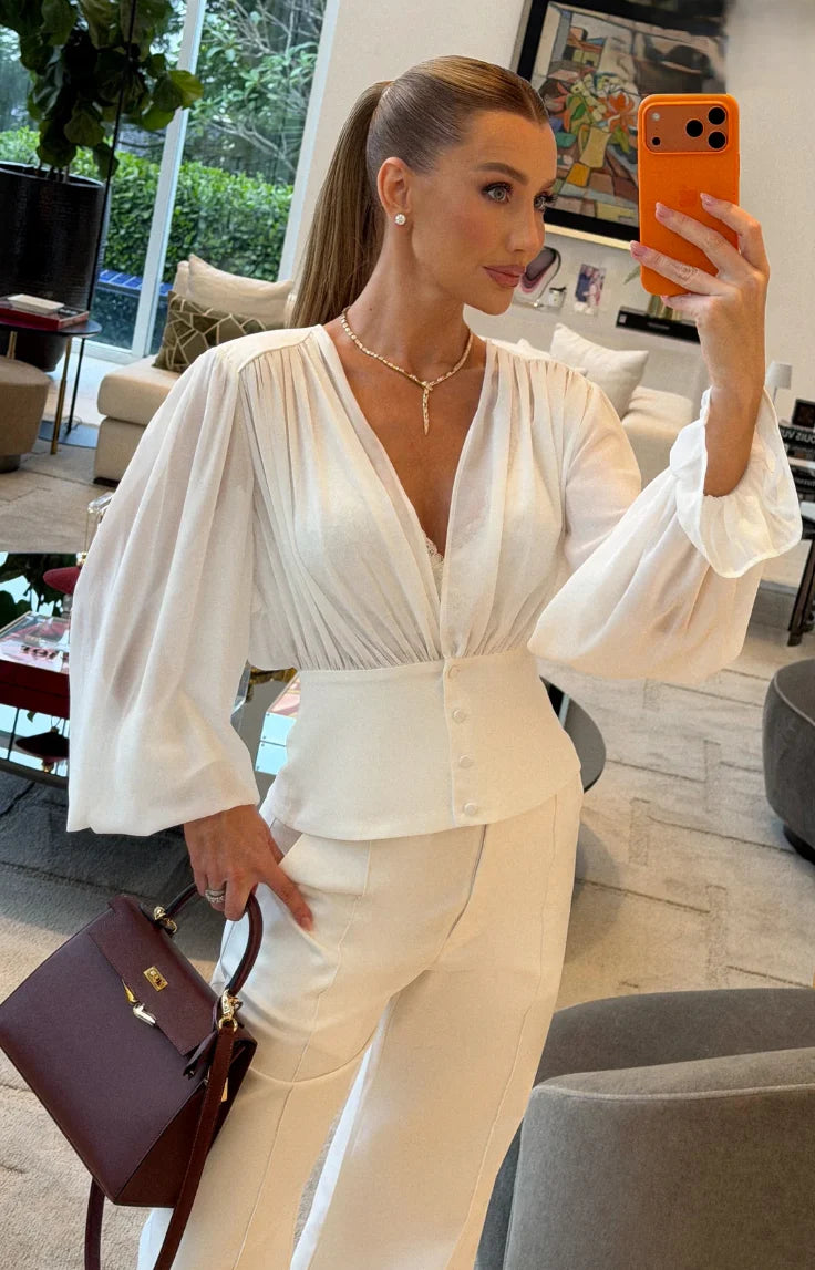Ana Paula Silk Top