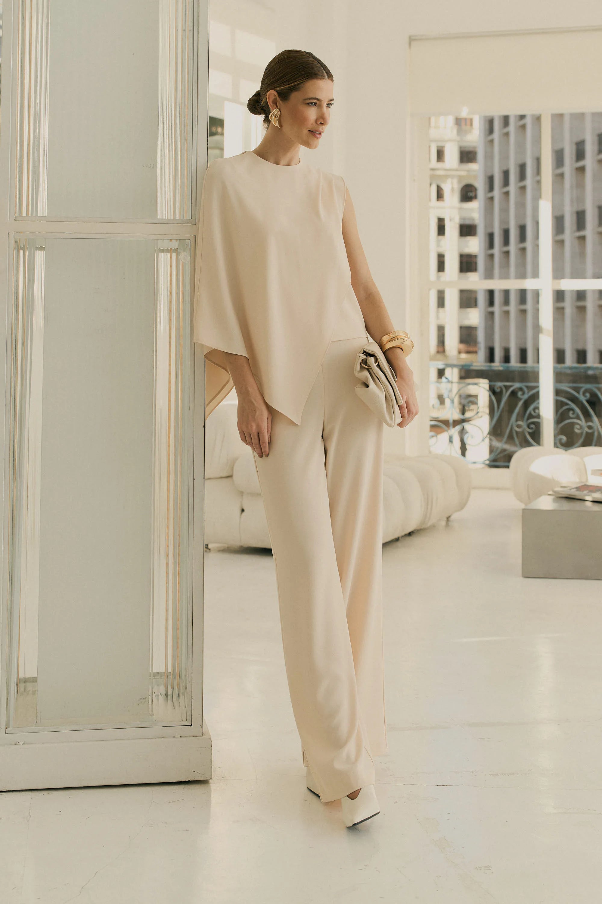 Tailored Asymmetric Light Set Pearl