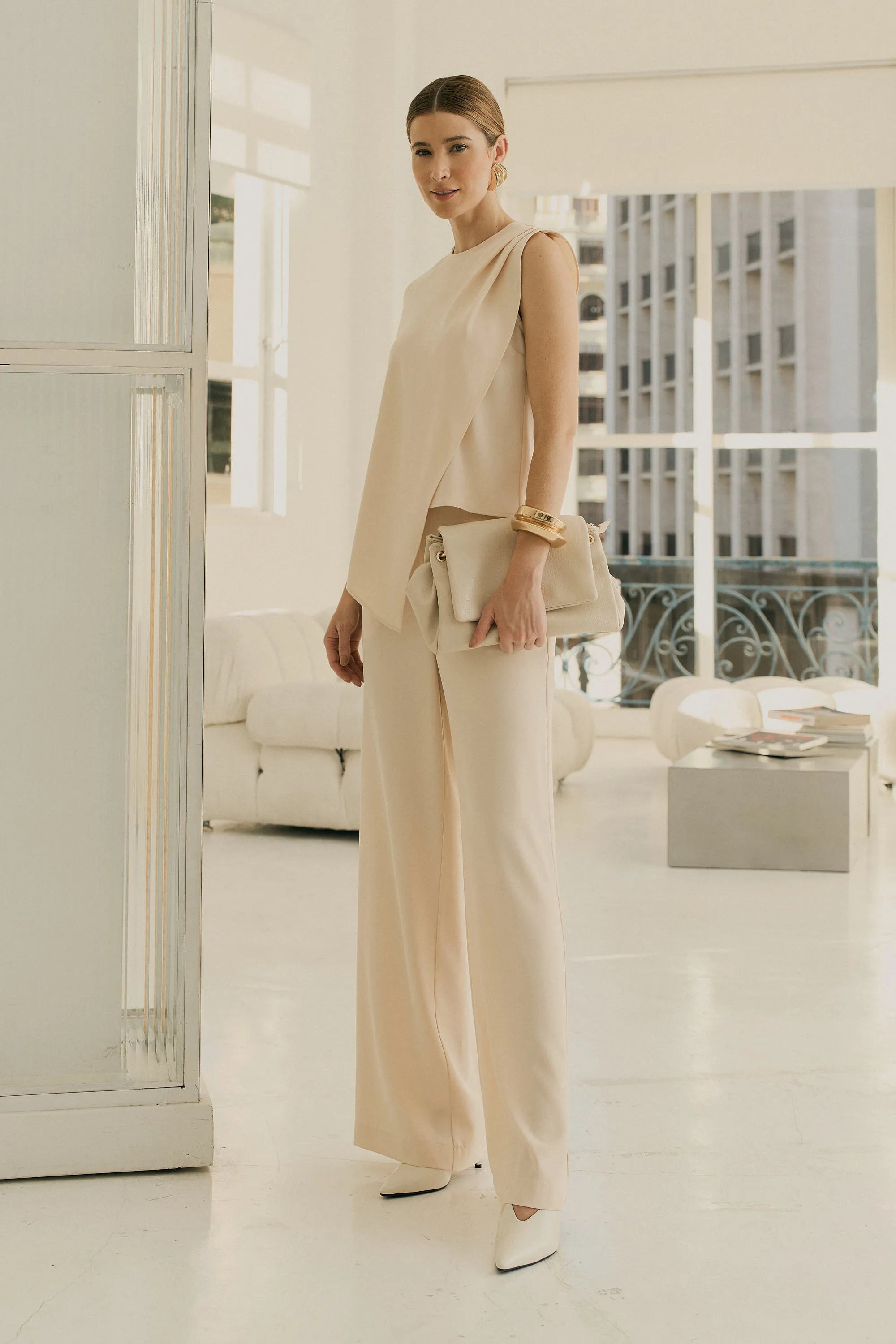 Tailored Asymmetric Light Set Pearl