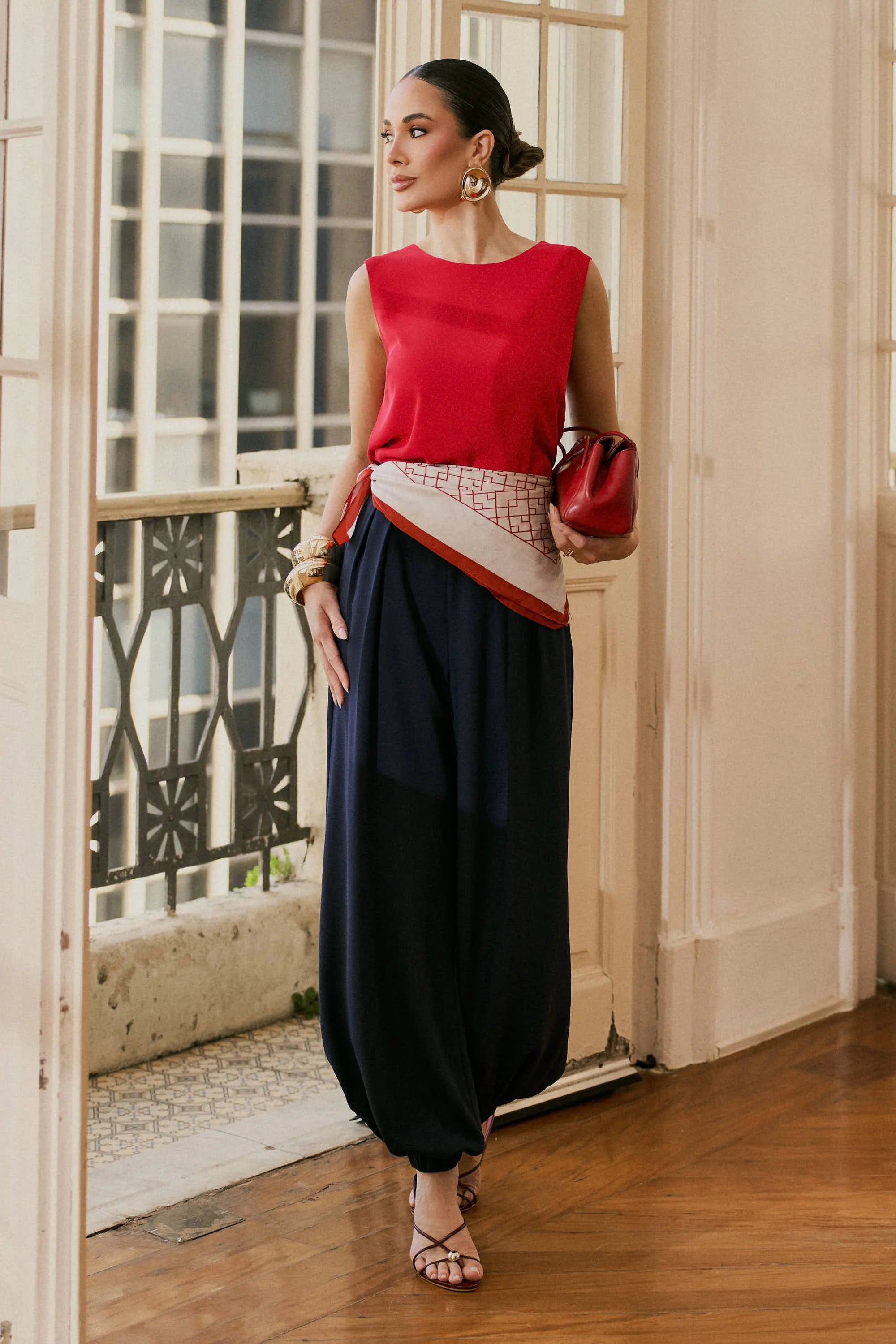 Tailored Classic Navy Easy Chic Set