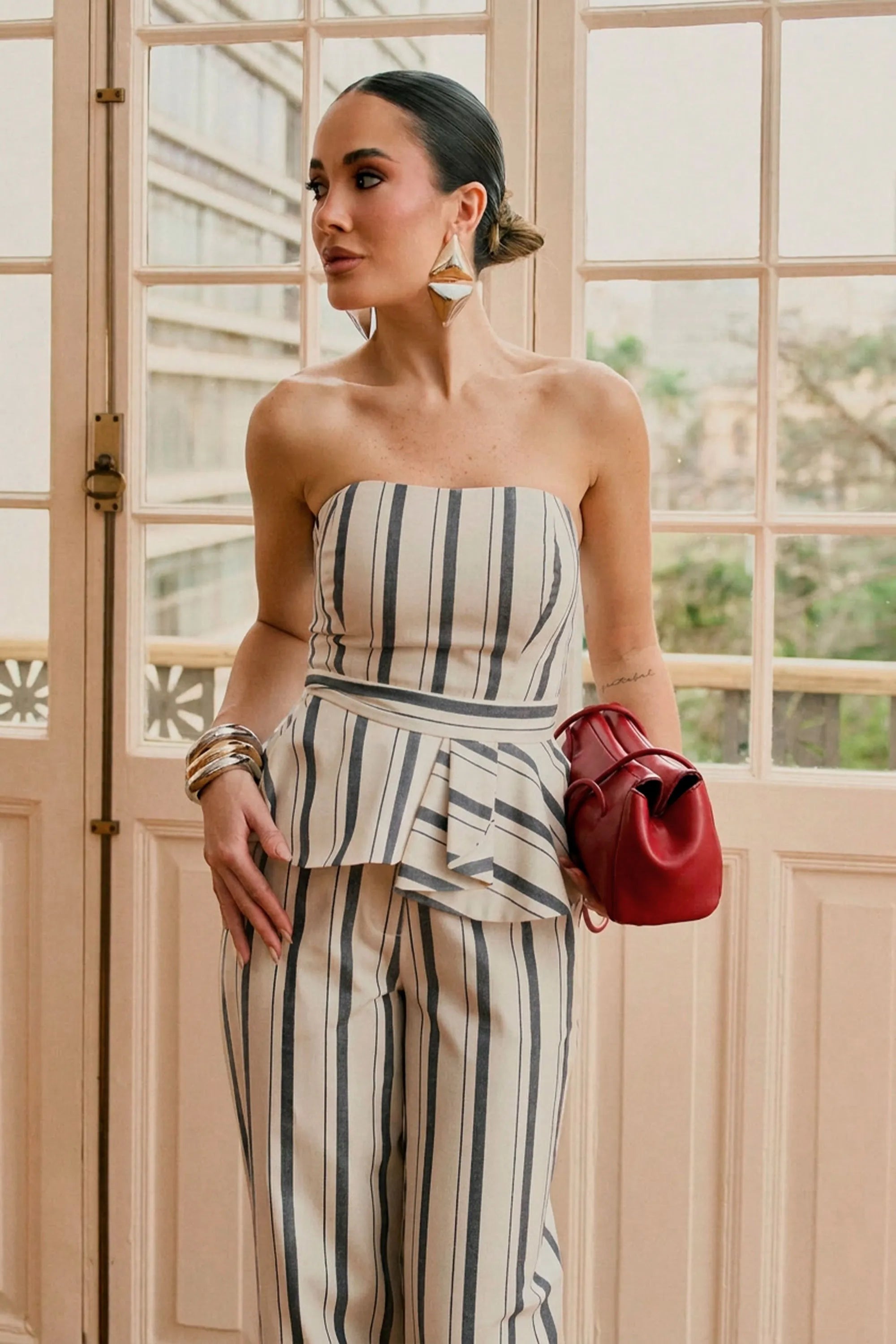 Stripe Navy Summer Set