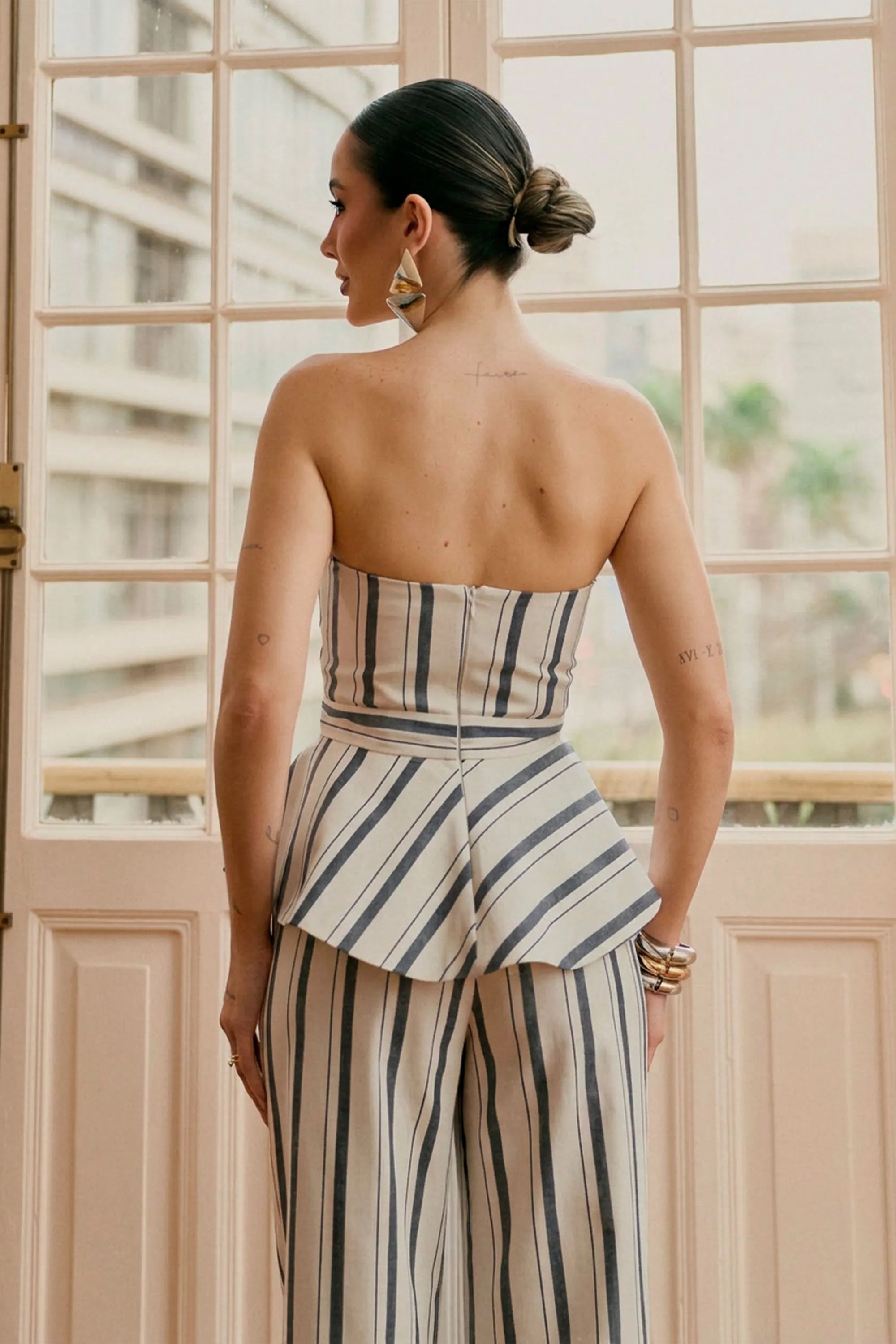 Stripe Navy Summer Set