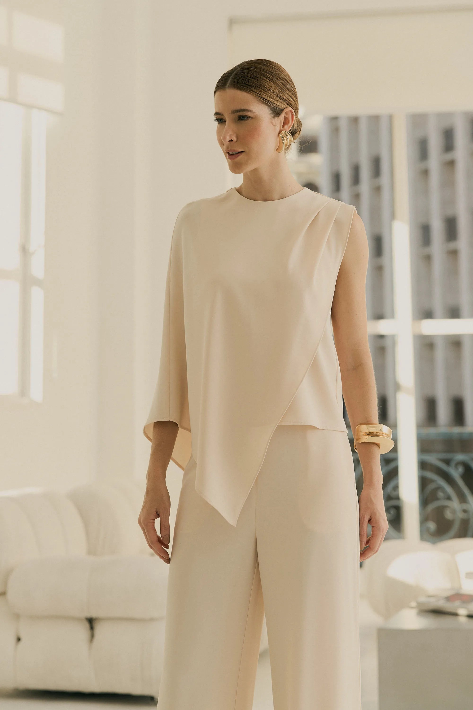 Tailored Asymmetric Light Set Pearl